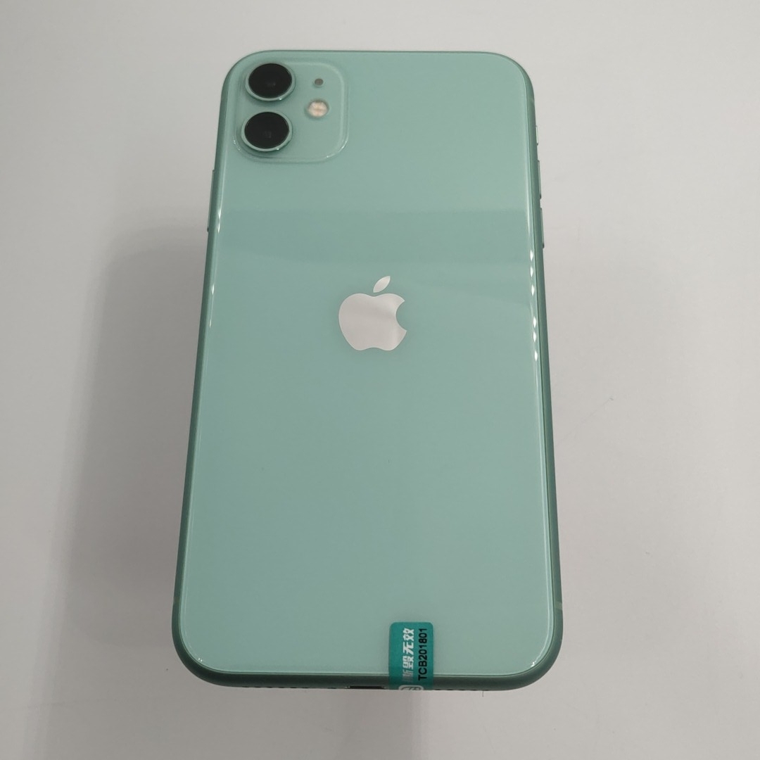 苹果【iPhone 11】绿色 128G 国行 95新 