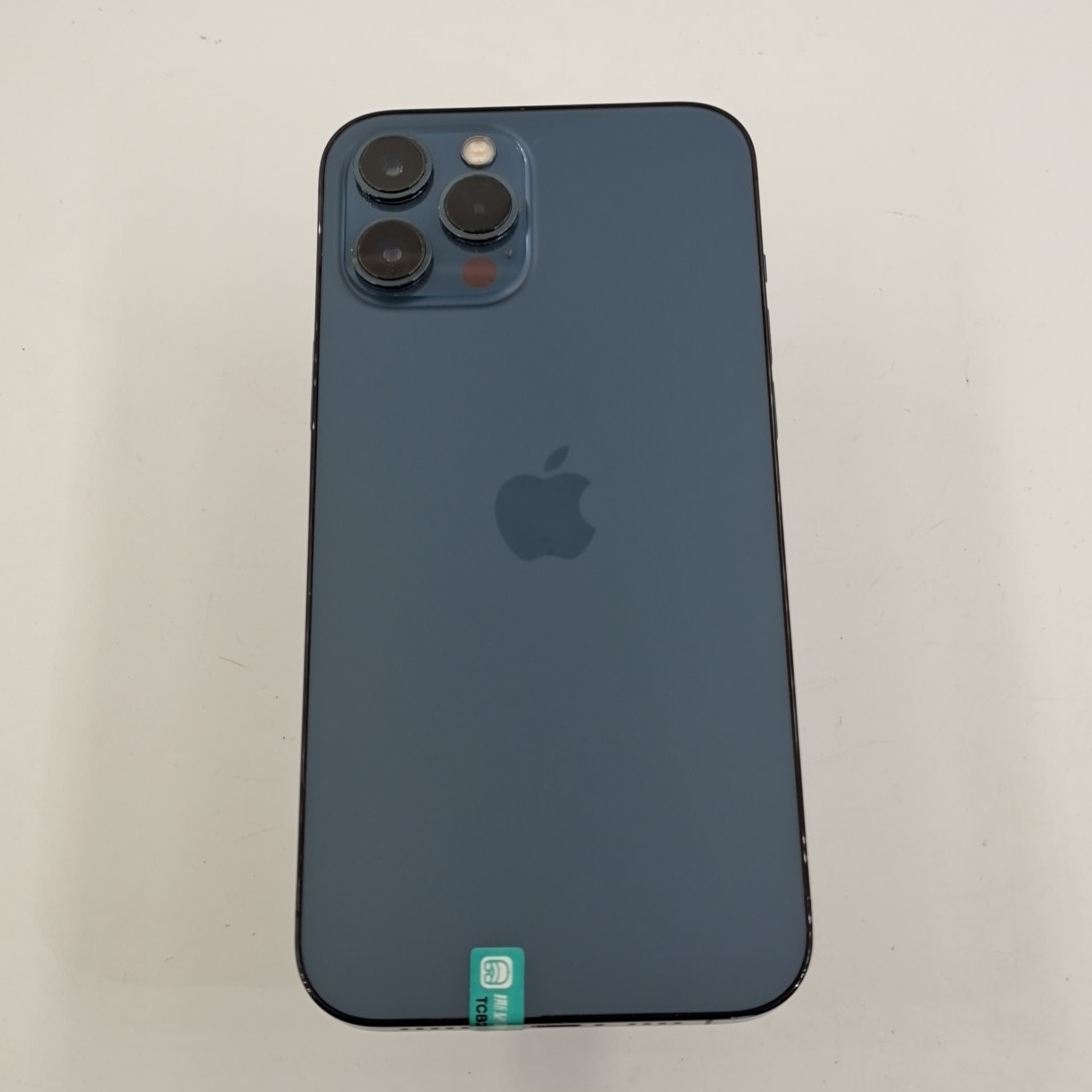 苹果【iPhone 12 Pro Max】5G全网通 海蓝色 128G 国行 9成新 