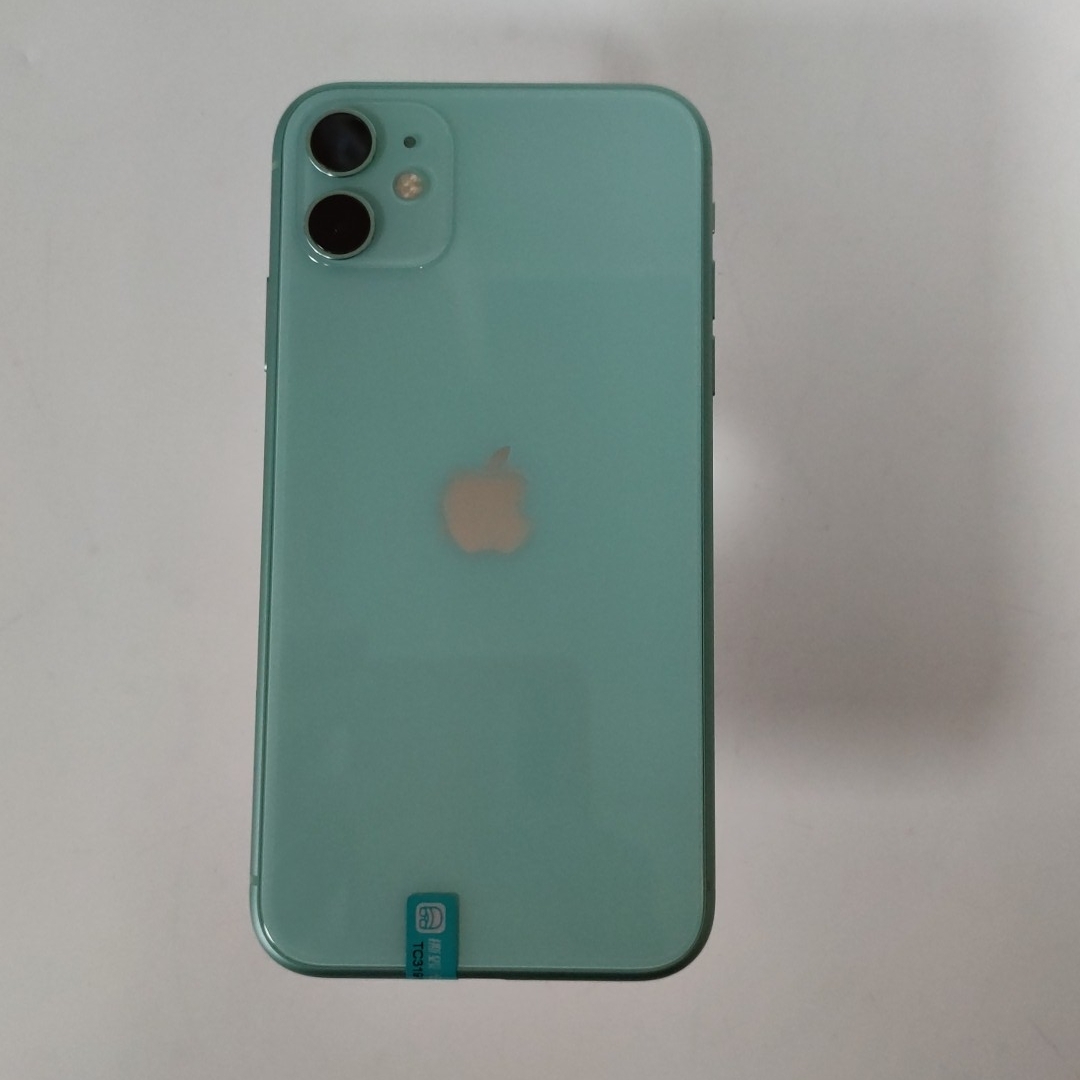 苹果【iPhone 11】4G全网通 绿色 128G 国行 8成新 