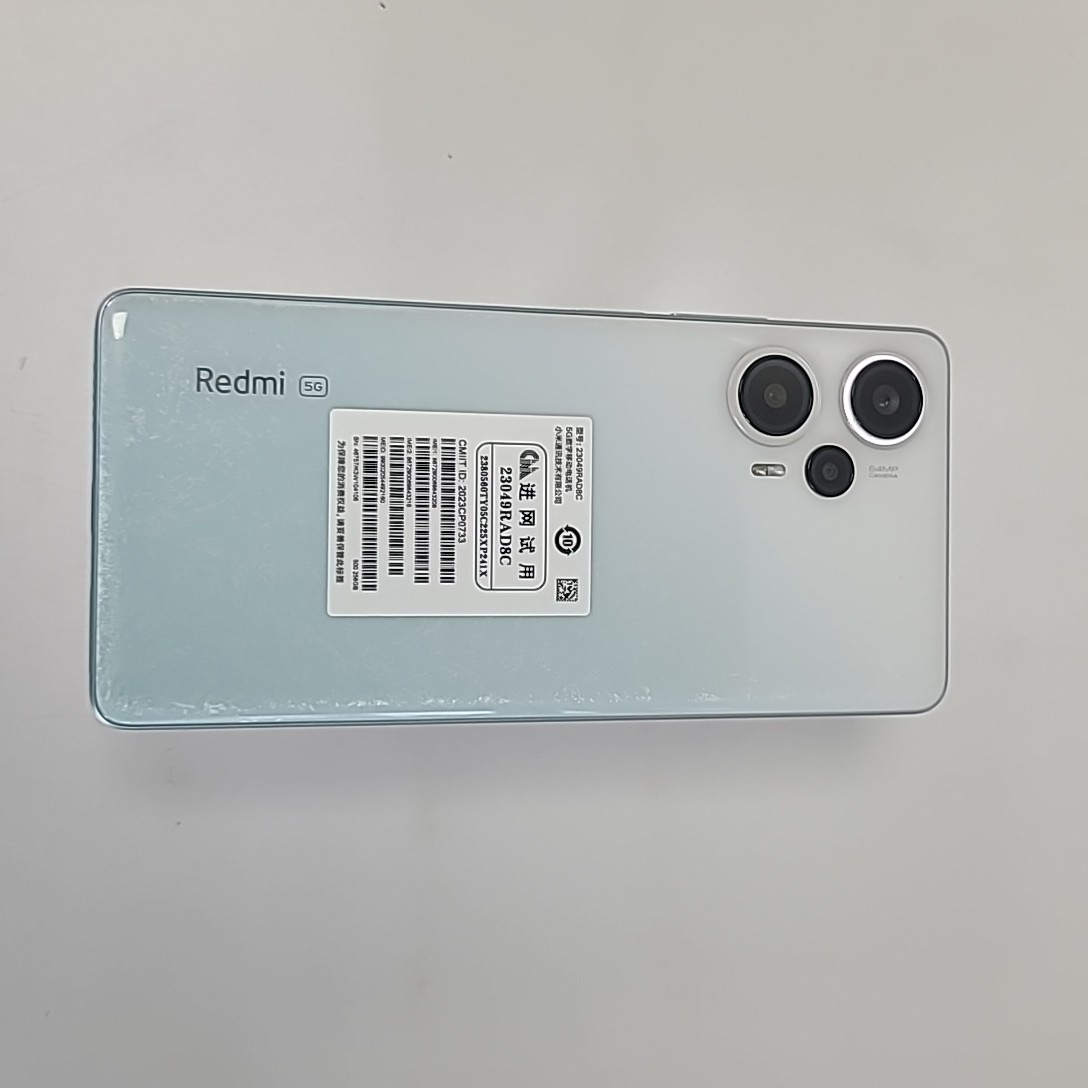 小米【Redmi Note 12 Turbo】5G全网通 冰羽白 12G/256G 国行 99新 