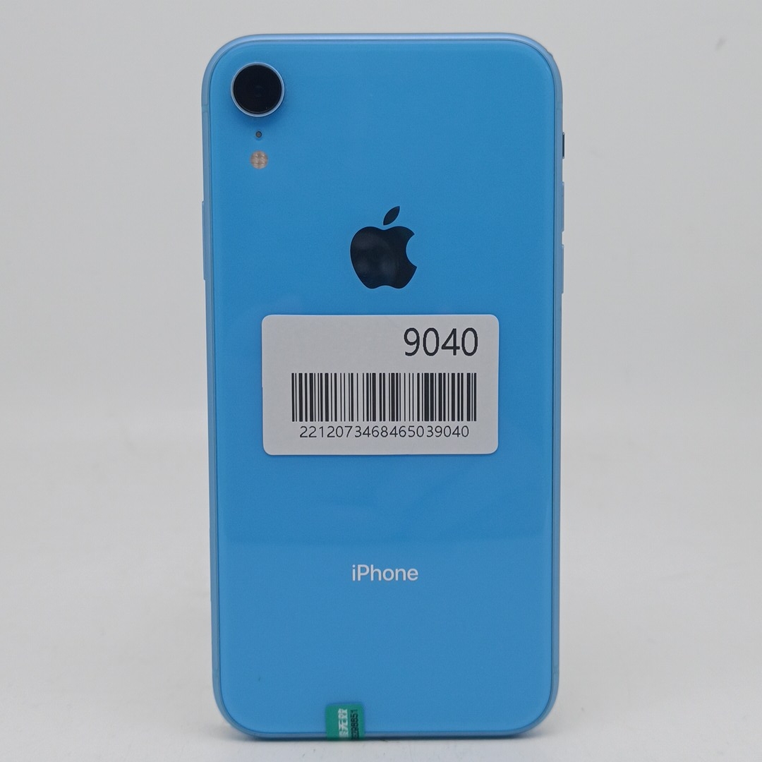 苹果【iPhone XR】4G全网通 蓝色 128G 国行 9成新 