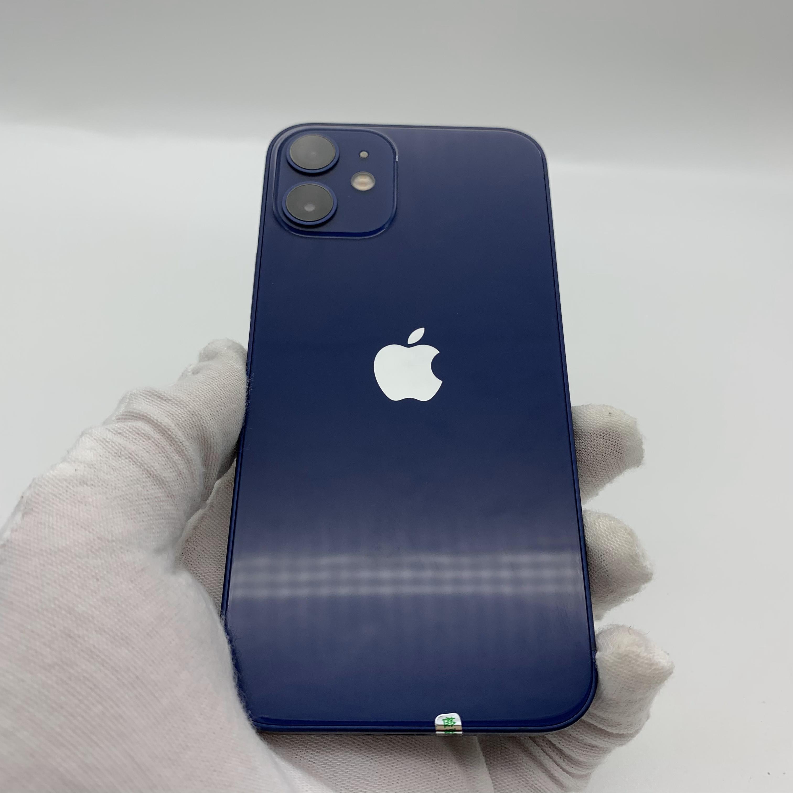 苹果【iphone 12 mini】5g全网通 蓝色 128g 国行 99新 真机实拍 官保
