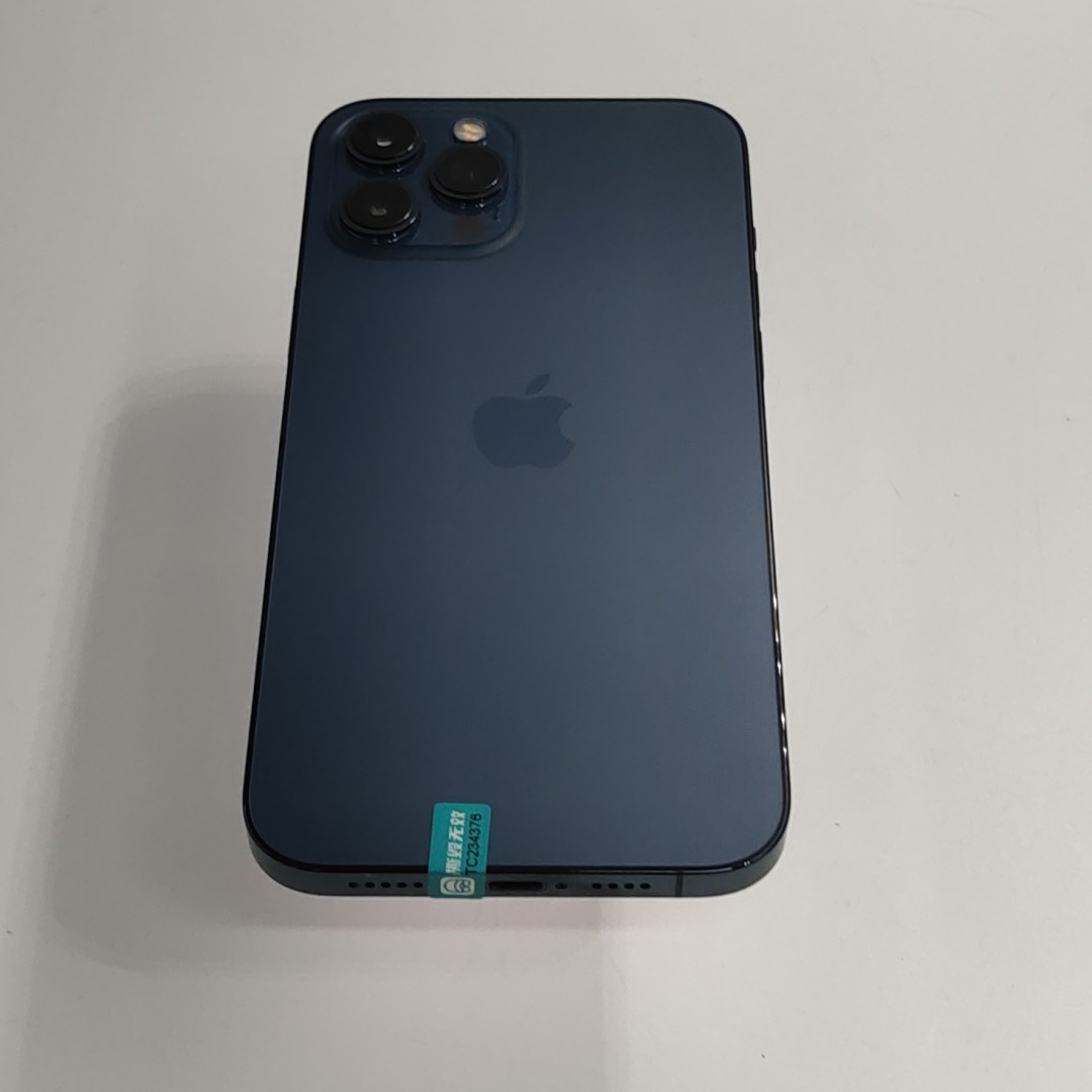 苹果【iPhone 12 Pro Max】5G全网通 海蓝色 128G 国行 95新 