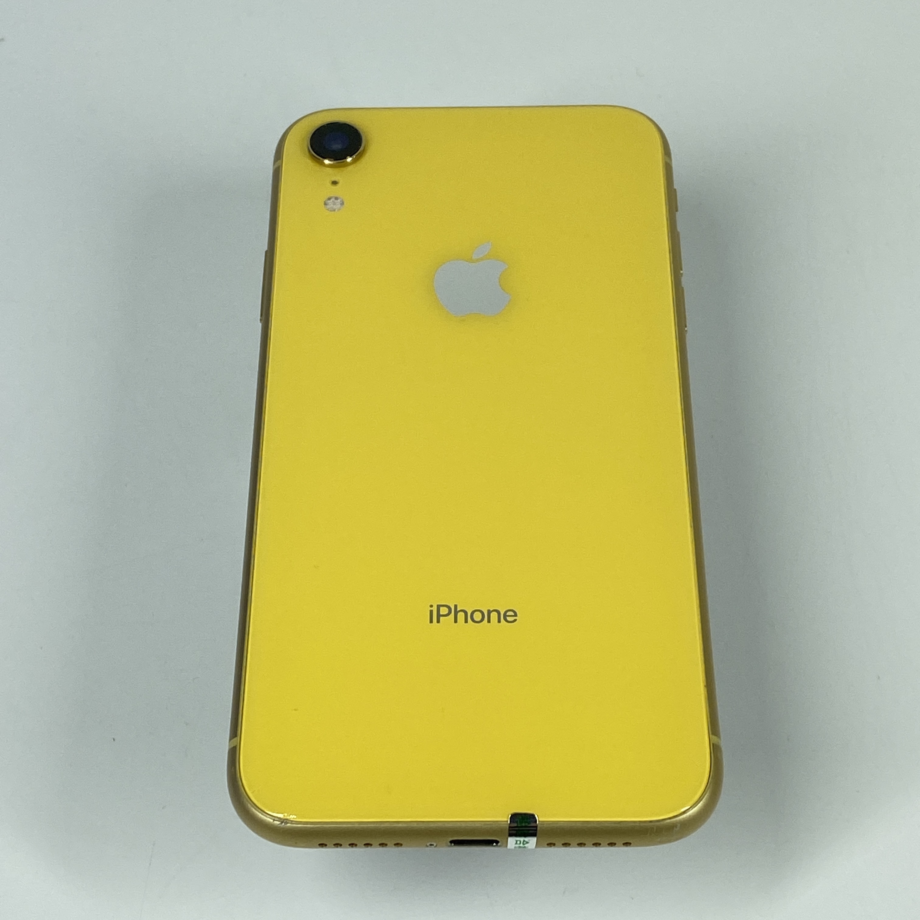 苹果【iPhone XR】4G全网通 黄色 128G 国行 9成新 真机实拍