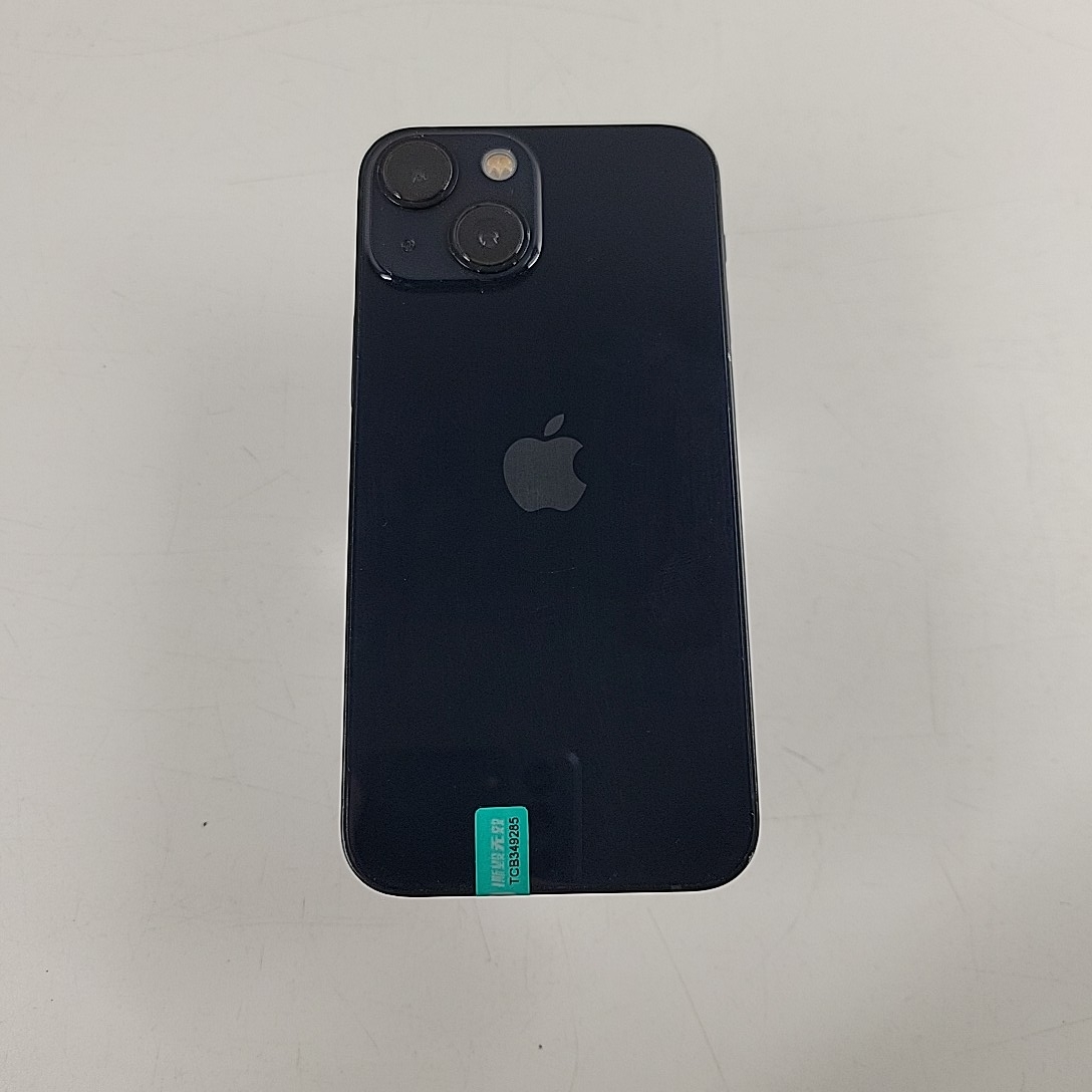 苹果【iPhone 13 mini】5G全网通 午夜色 128G 国行 8成新 