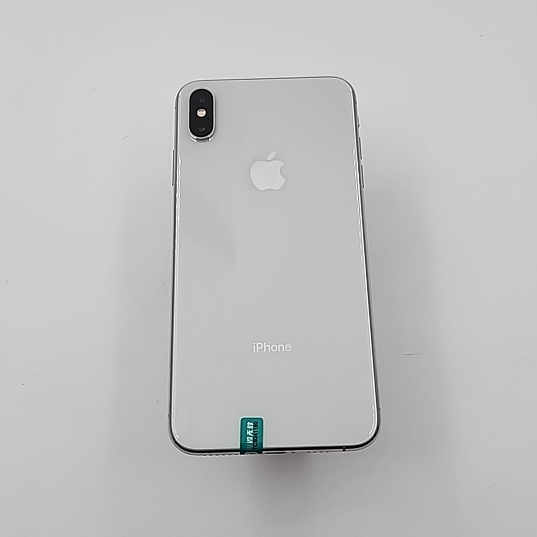 苹果【iPhone Xs Max】4G全网通 银色 64G 国行 9成新 