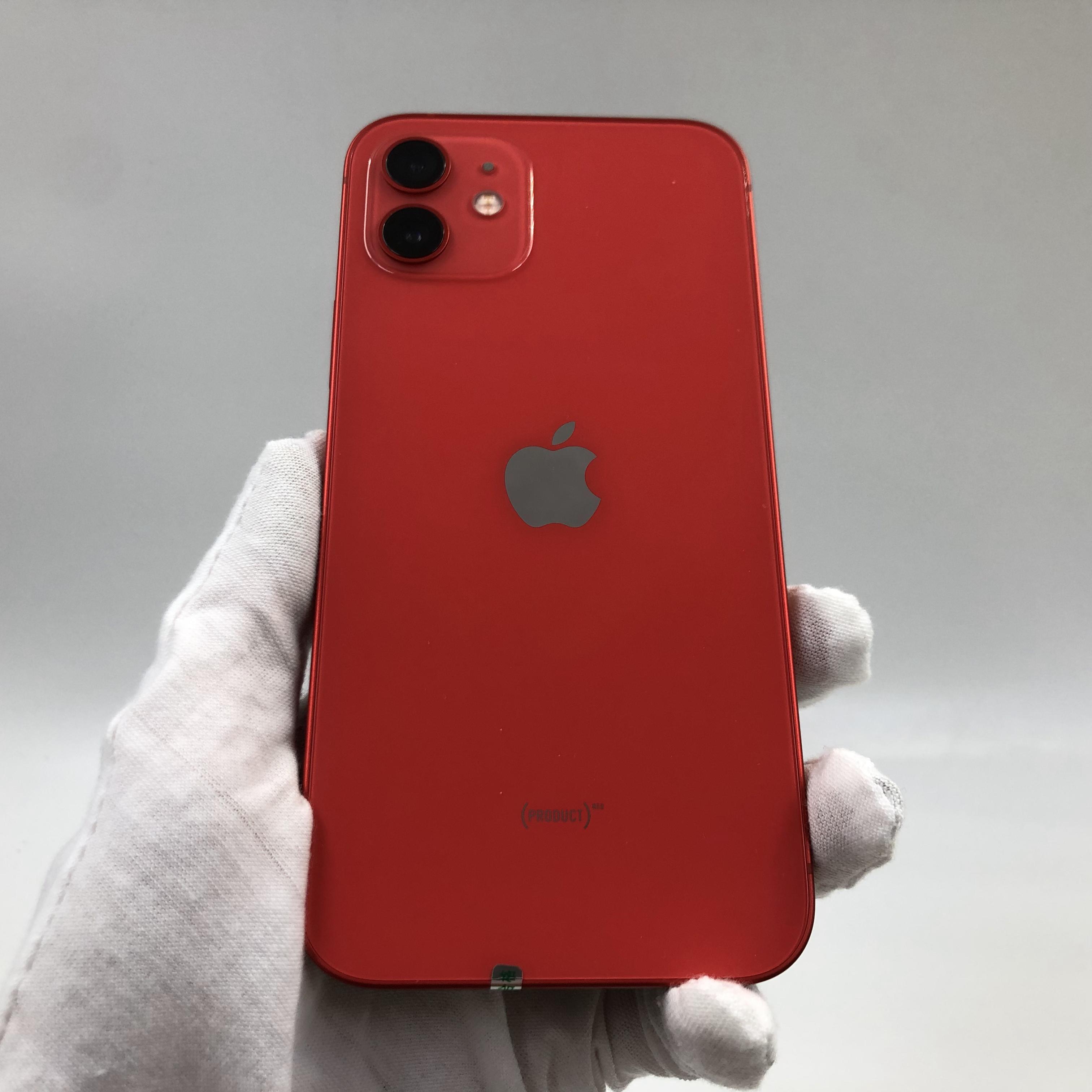 苹果12红色后面图片图片