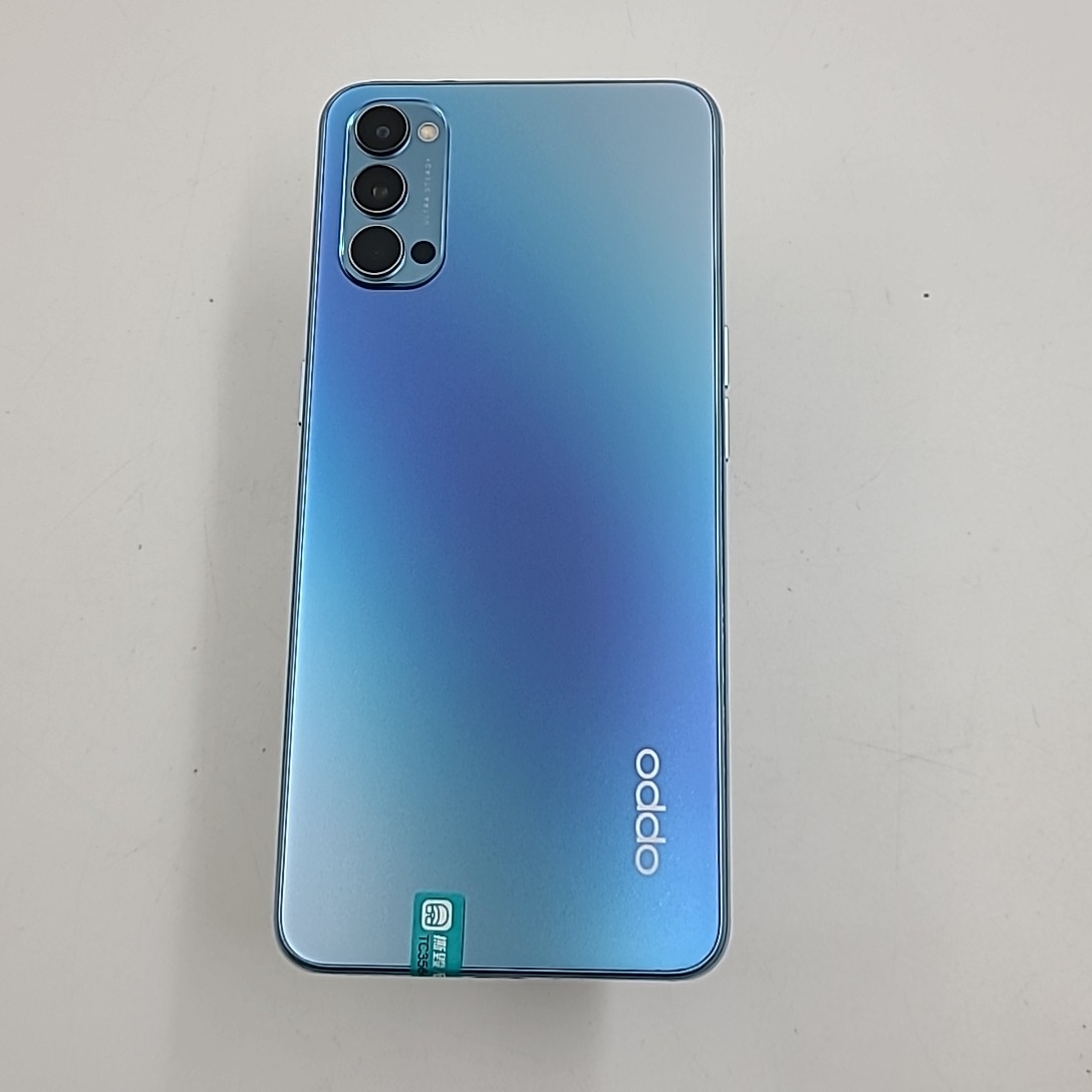 oppo【OPPO Reno 4】全网通 晶钻蓝 8G/128G 国行 9成新 