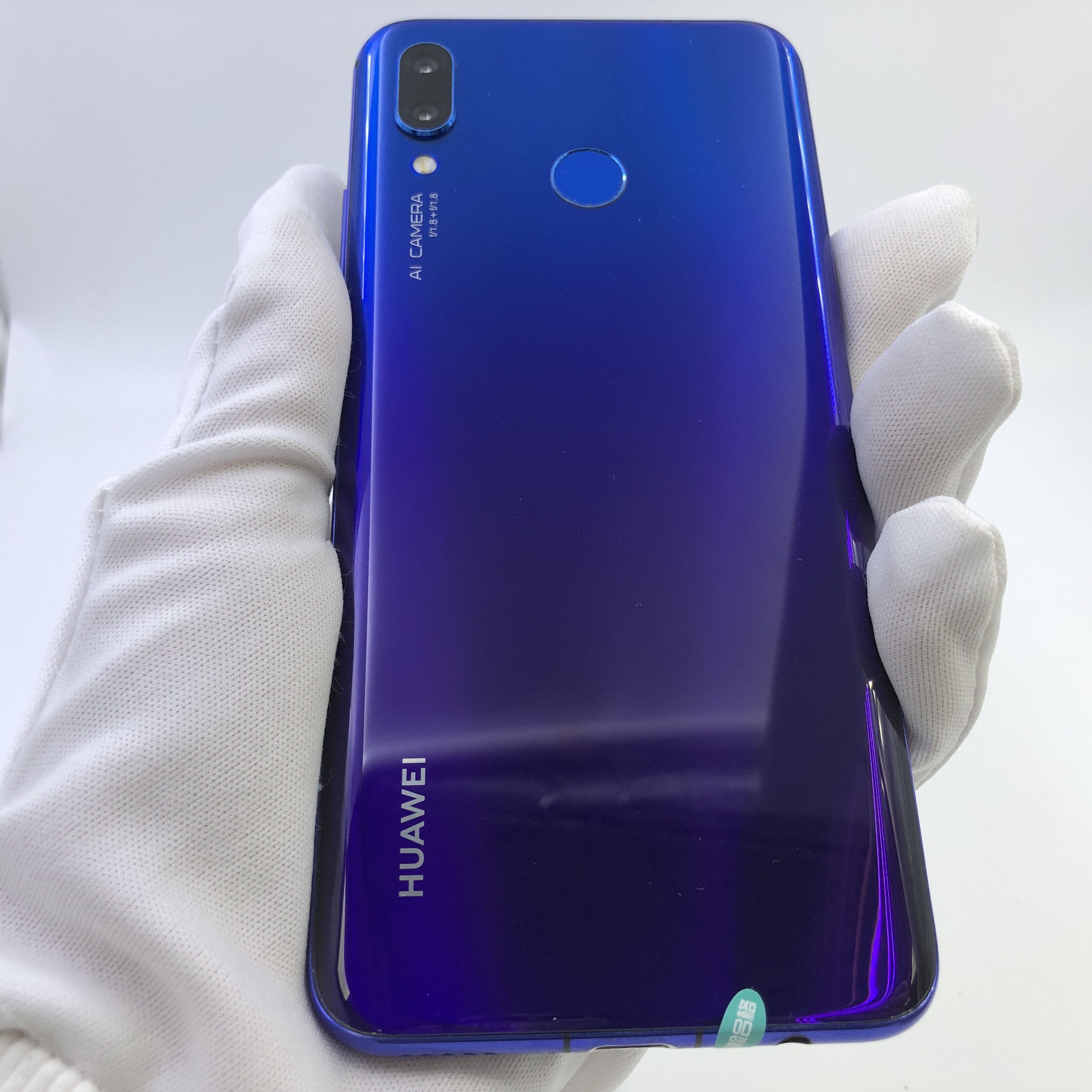 官方质检8成新及以下 全网通 蓝色 6g/128g 国行 华为 nova3