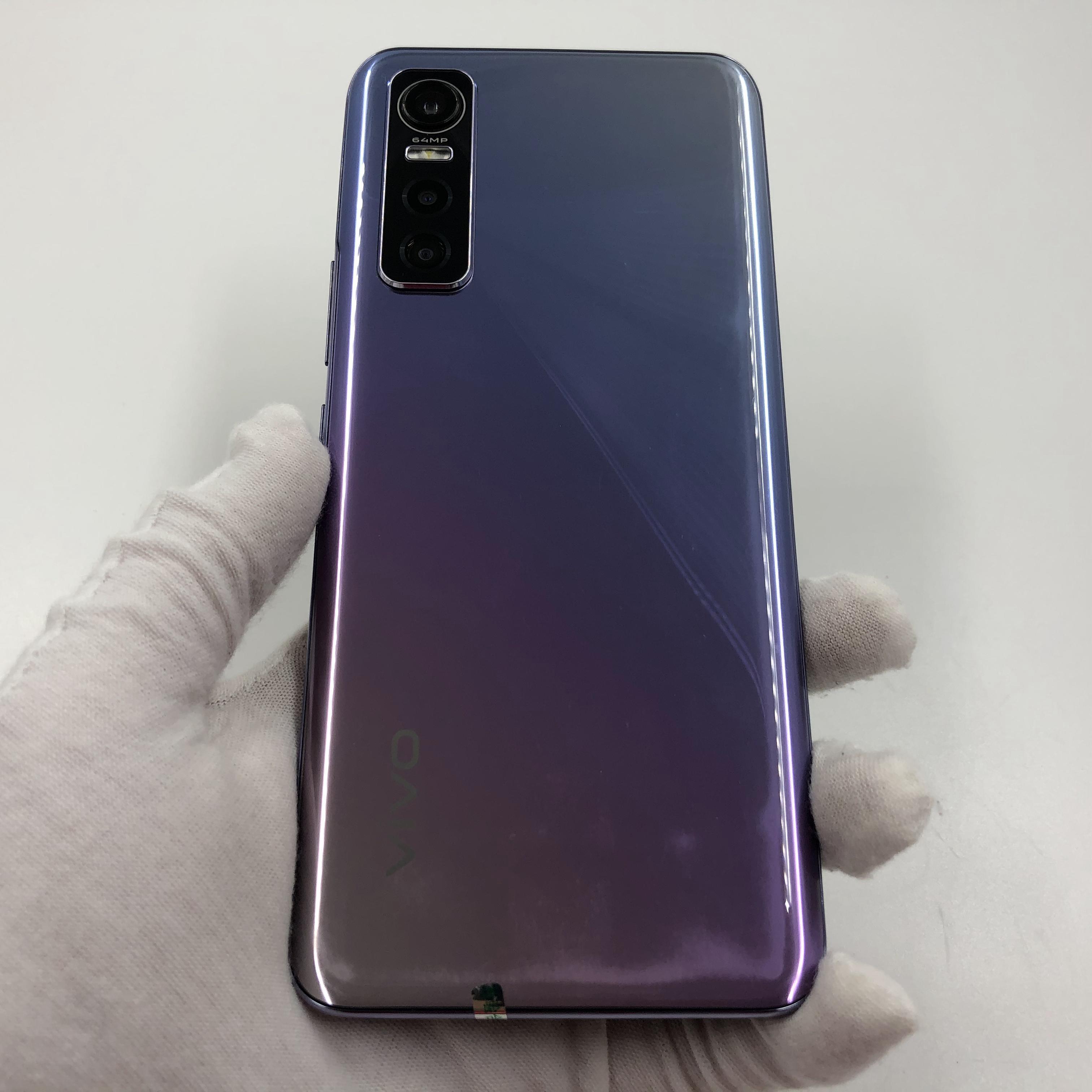 官方质检8成新及以下 5g全网通 8g/128g 国行 银月 vivo s7e 5g