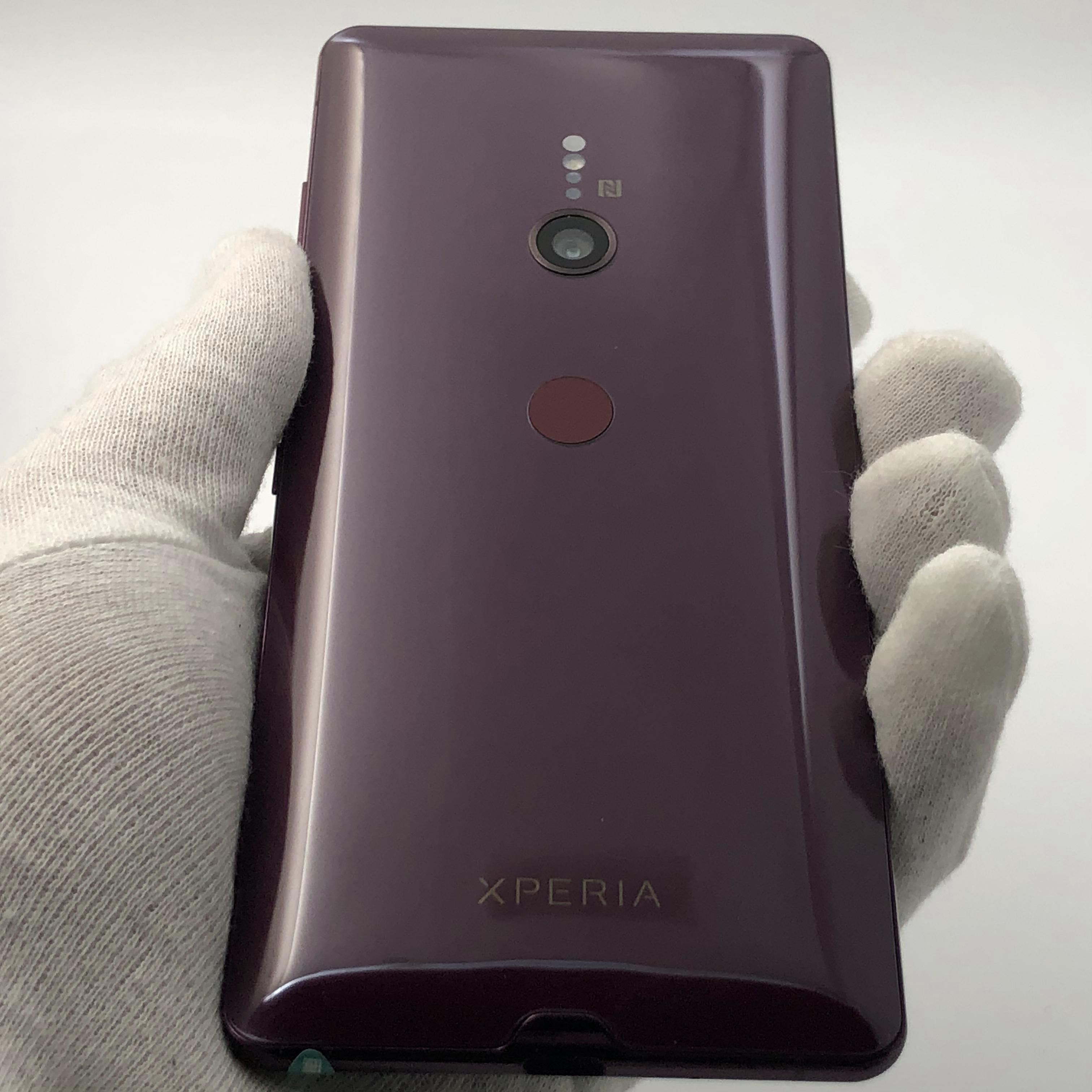 官方质检99成新 全网通 红色 6g/64g 国行 索尼 xperia xz3