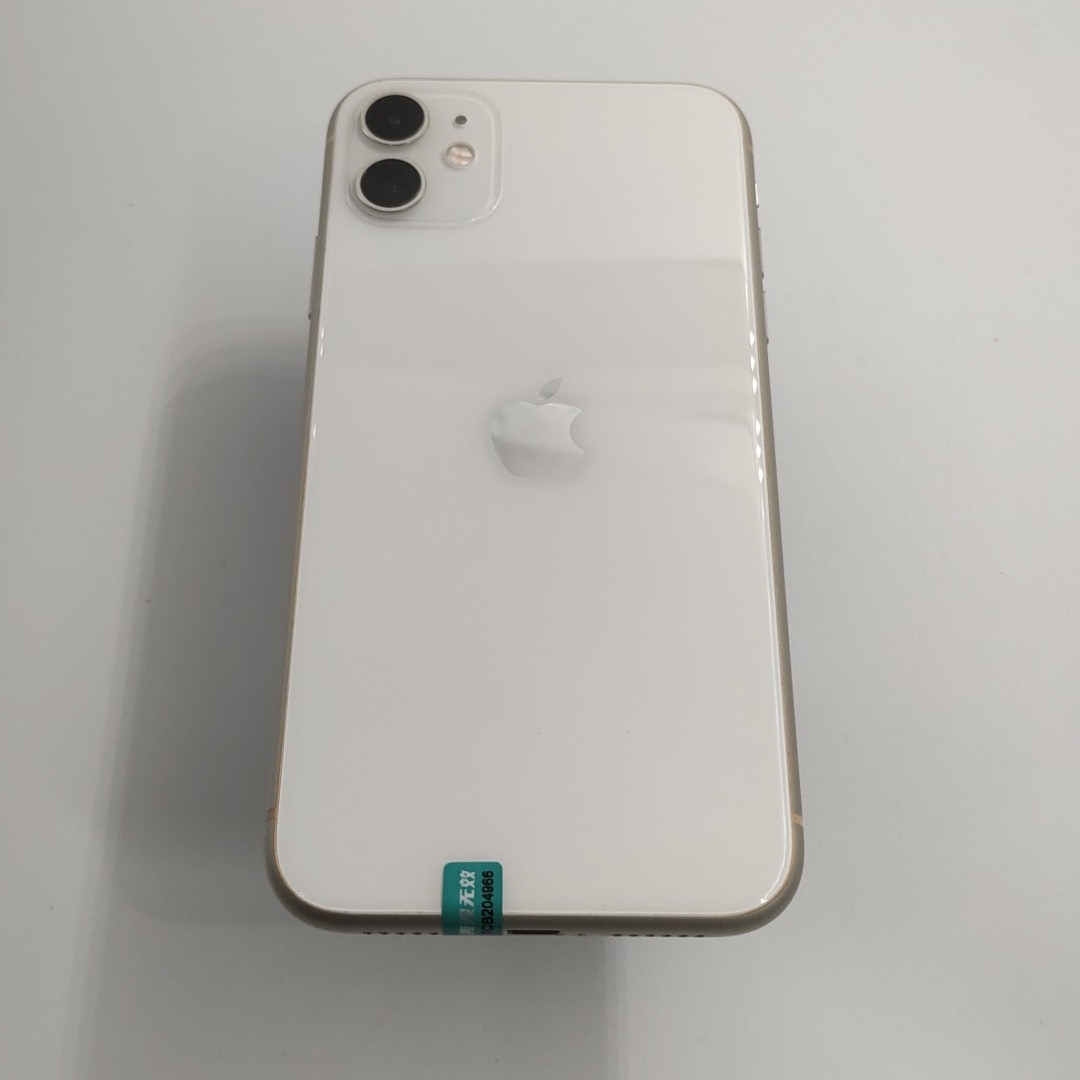 苹果【iphone 11】4g全网通 白色 64g 国行 95新