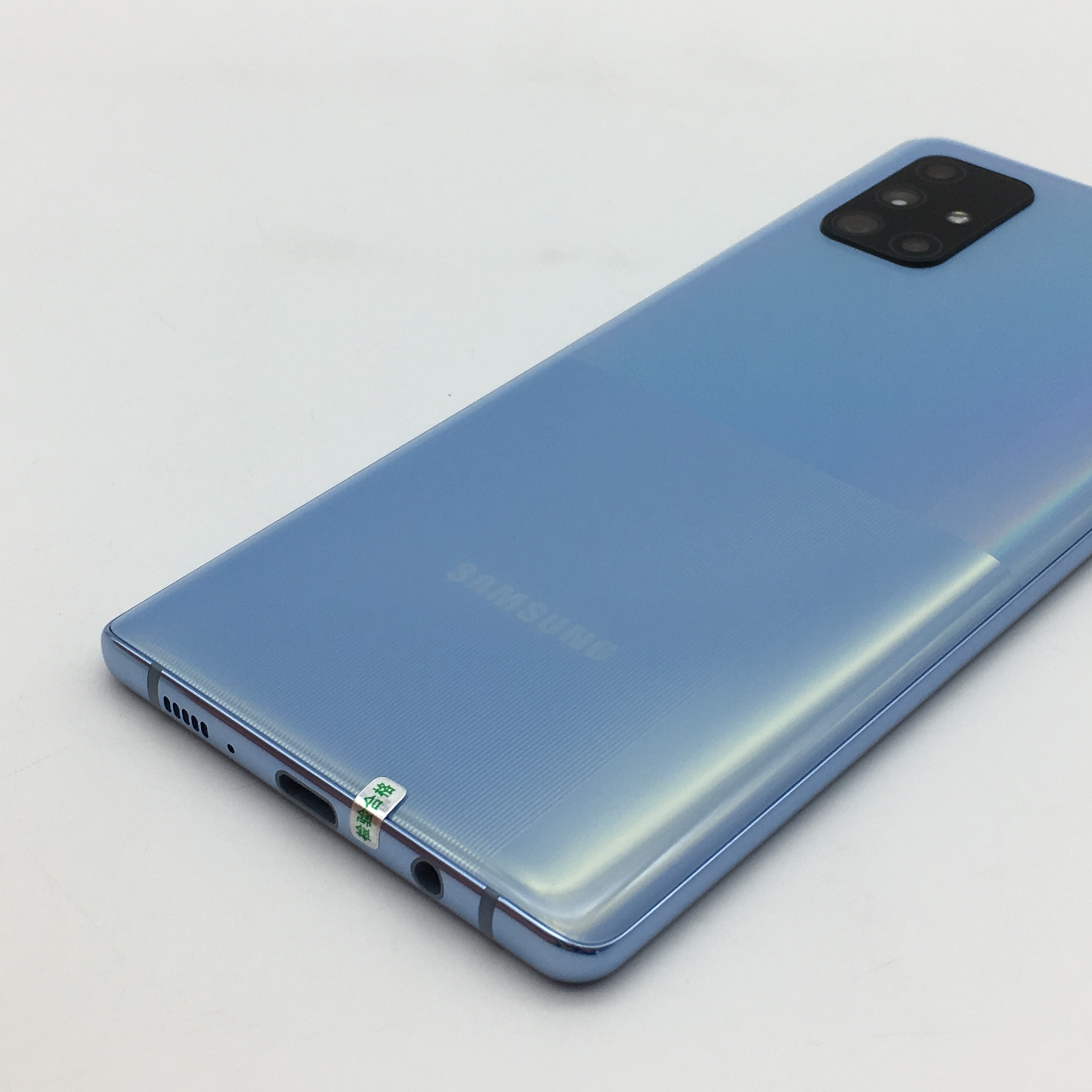 官方质检95成新 5g全网通 切割蓝 8g/128g 国行 三星 galaxy a71 5g