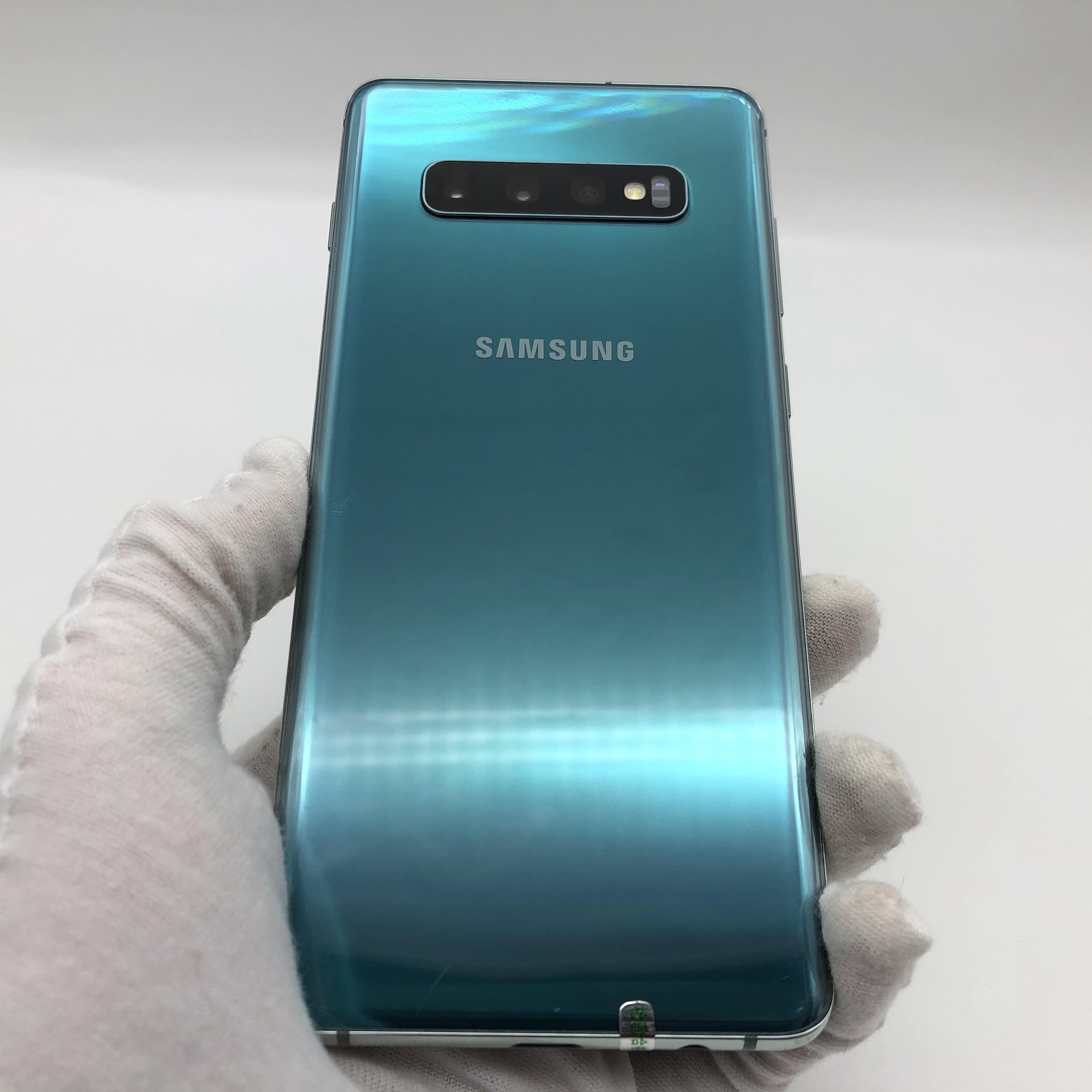 三星【galaxy s10 】4g全网通 绿色 8g/128g 国行 7成新 真机实拍