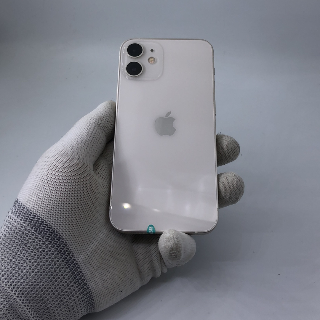 苹果【iphone 12 mini】5g全网通 白色 128g 国行 95新