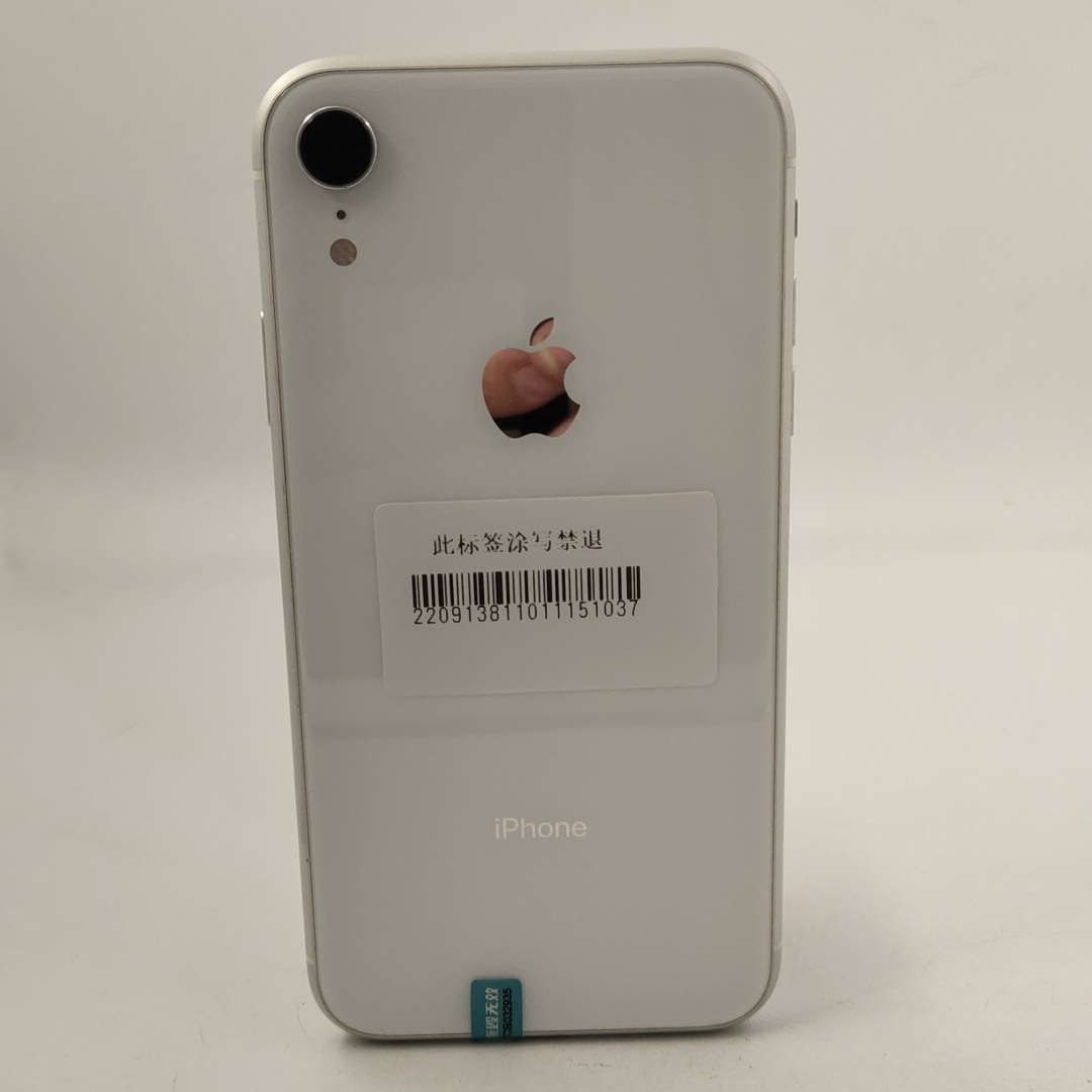 苹果【iPhone XR】白色 64G 国行 8成新 