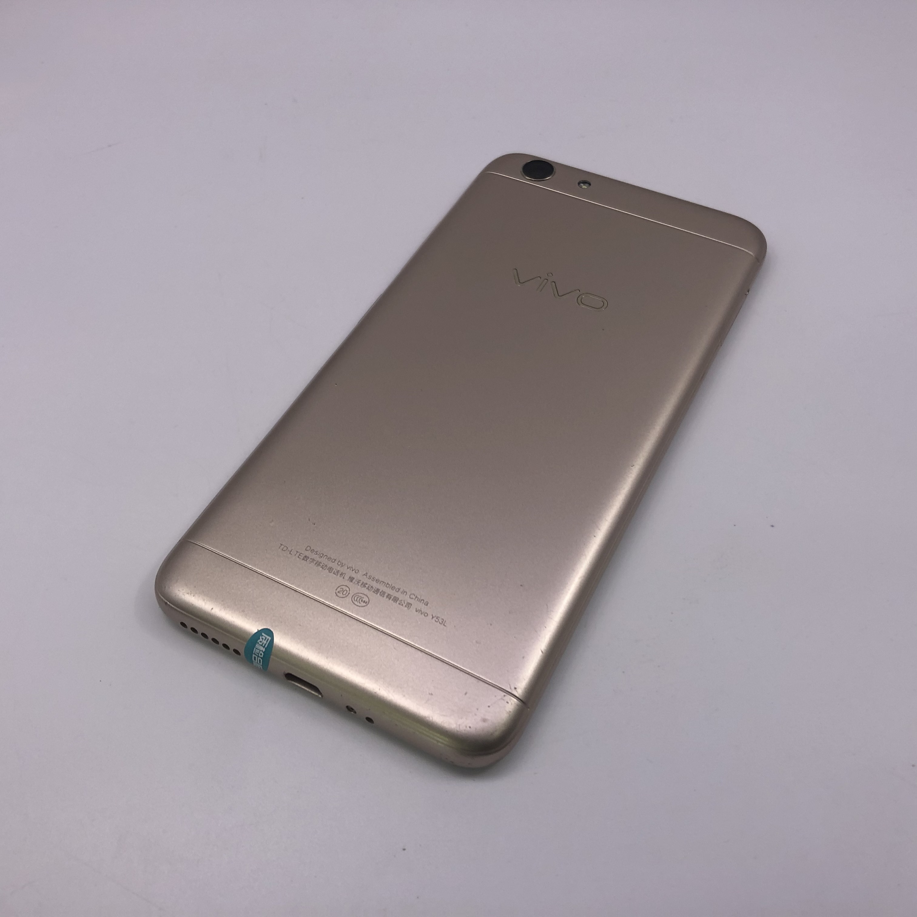 vivo【y53】移动 4g/3g/2g 金色 16g 国行 8成新
