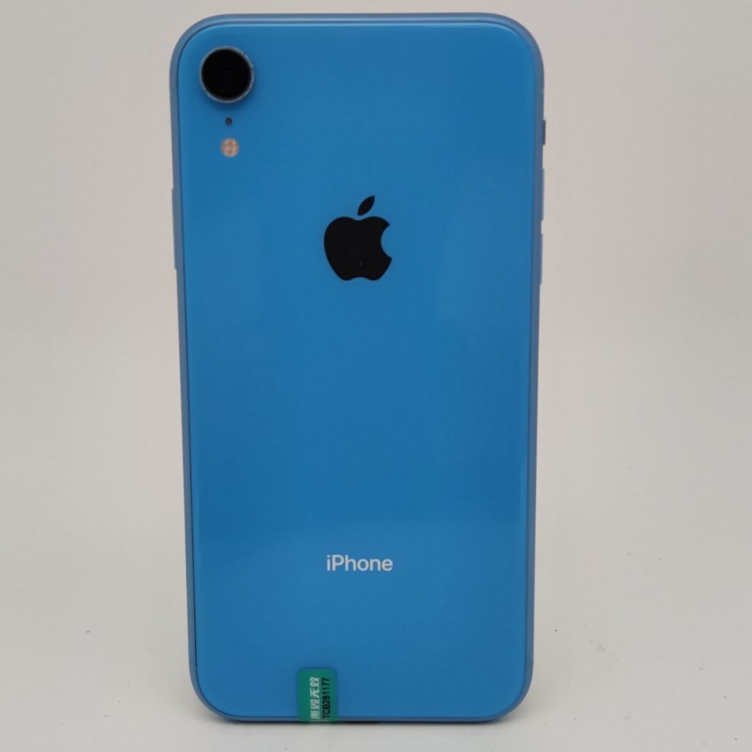 苹果【iPhone XR】蓝色 128G 水货无锁 8成新 