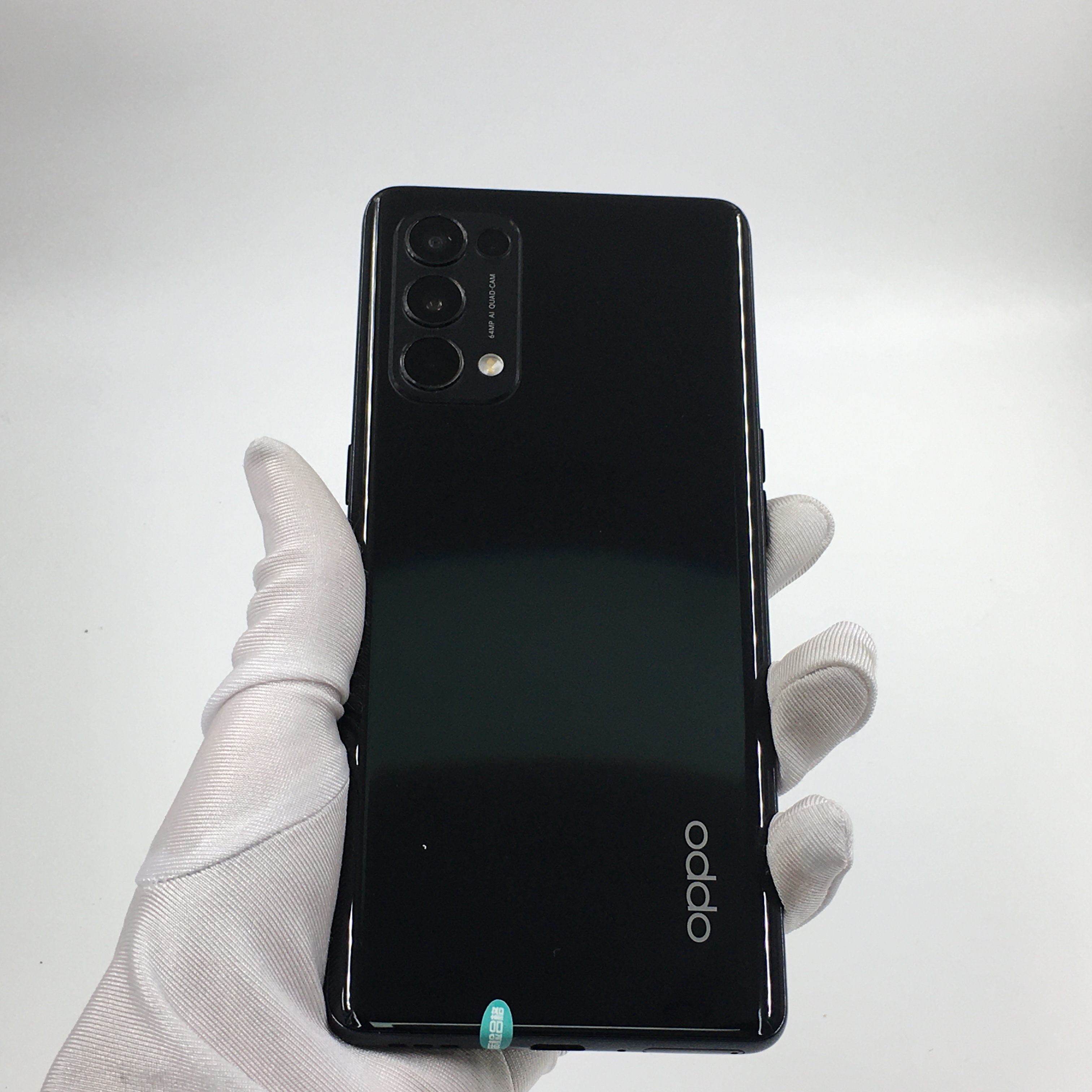 官方质检95成新 8g/128g 国行 5g全网通 月夜黑 oppo reno5 pro