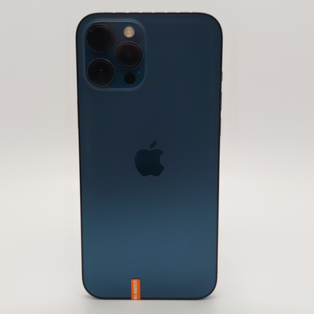 苹果【iPhone 12 Pro Max】5G全网通 海蓝色 128G 国行 9成新 