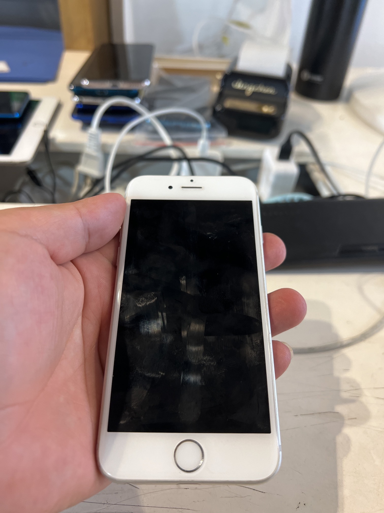 苹果【iPhone 6】移动 4G/3G/2G 银色 16G 国行 9成新 