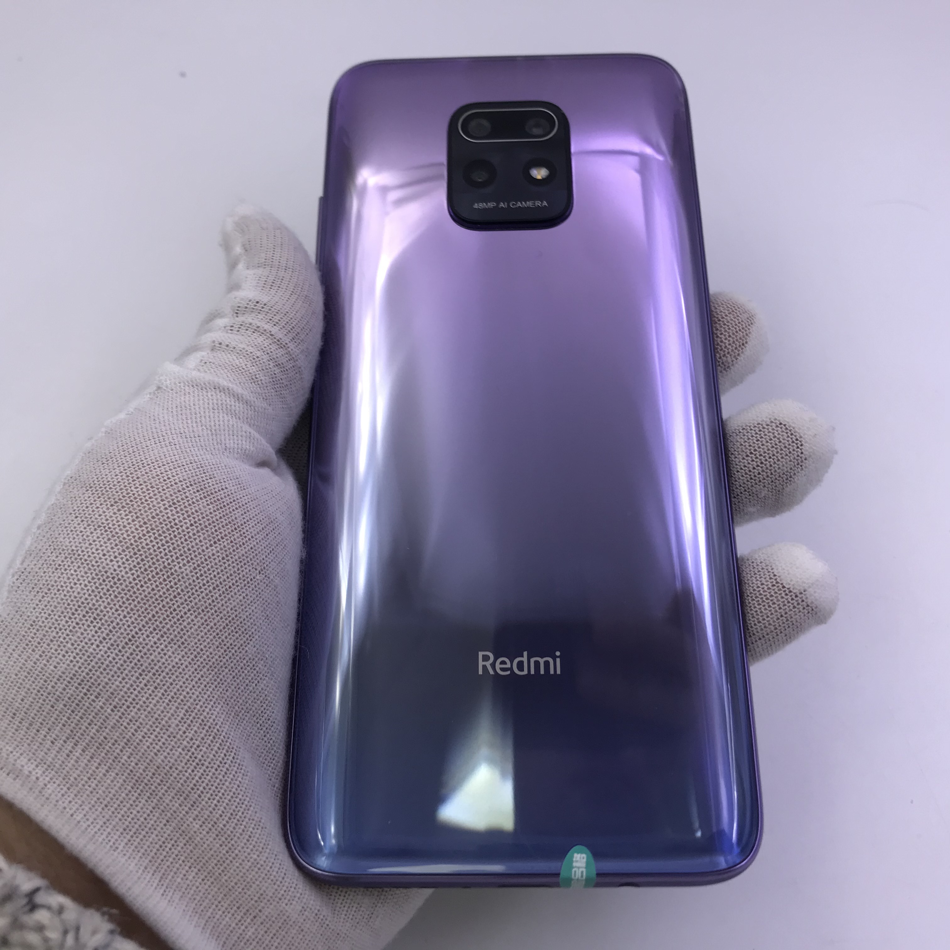 官方质检8成新及以下 5g全网通 凝夜紫 6g/128g 国行 小米 redmi 10x
