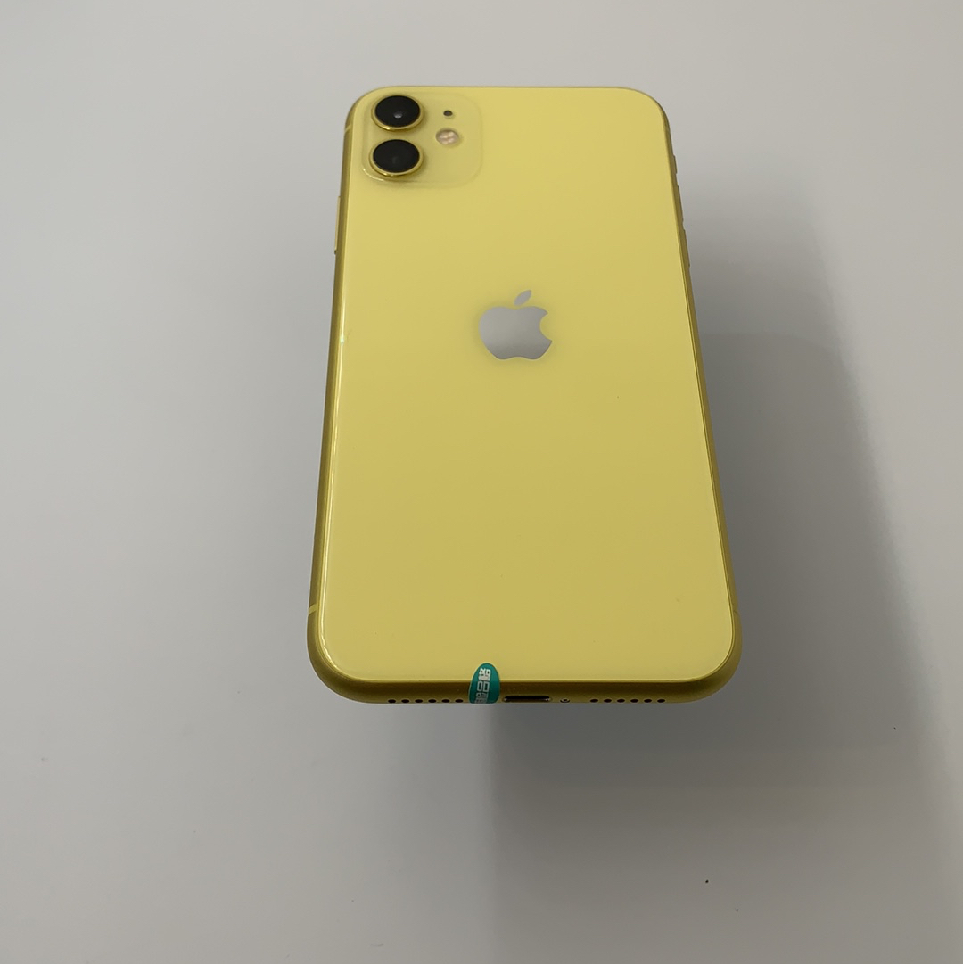 苹果【iPhone 11】4G全网通 黄色 64G 国行 95新 