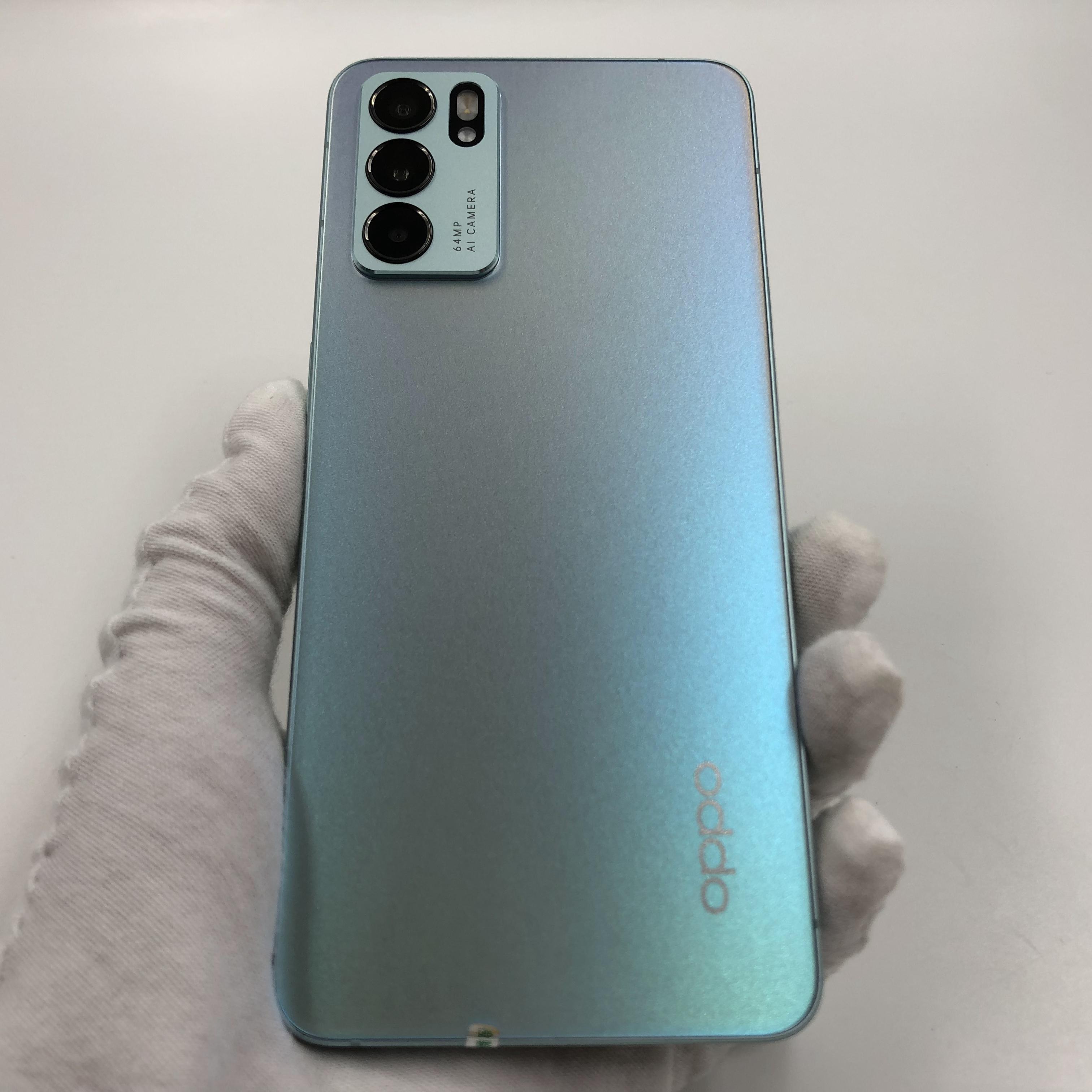 官方质检99成新 星河入梦 5g全网通 12g/256g 国行 oppo reno6 5g