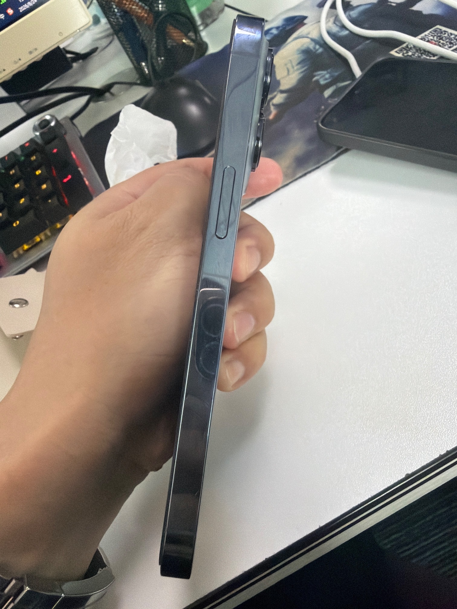 苹果【iPhone 13 Pro】5G全网通 远峰蓝色 128G 国行 95新 