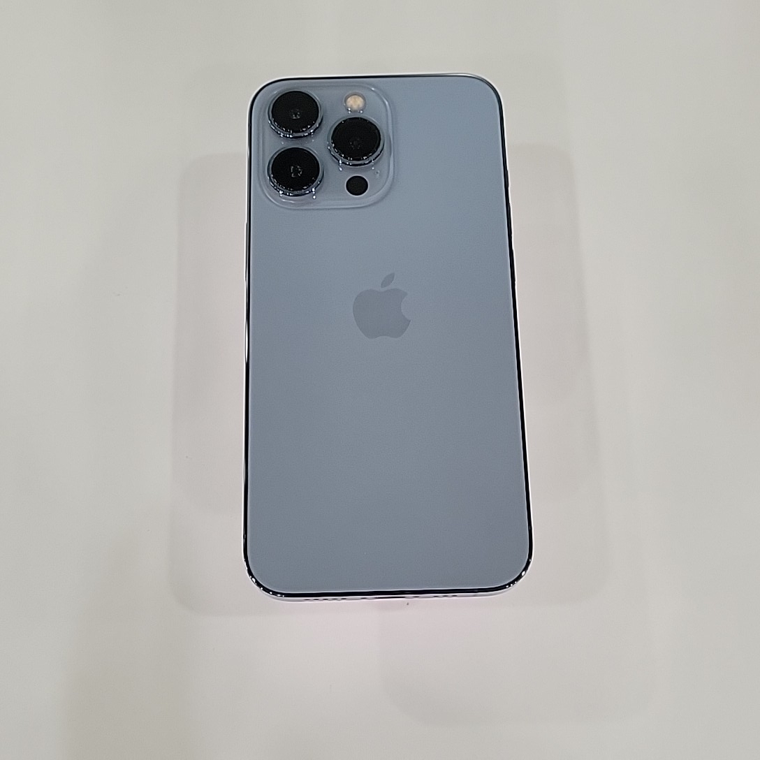 苹果【iPhone 13 Pro】5G全网通 远峰蓝色 128G 国行 95新 