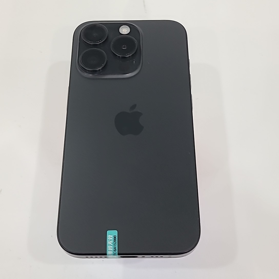 苹果【iPhone 15 Pro】5G全网通 黑色钛金属 256G 国行 99新 