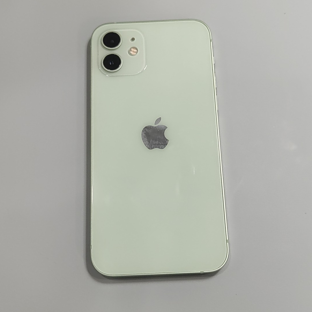 苹果【iPhone 12】5G全网通 绿色 128G 国行 9成新 