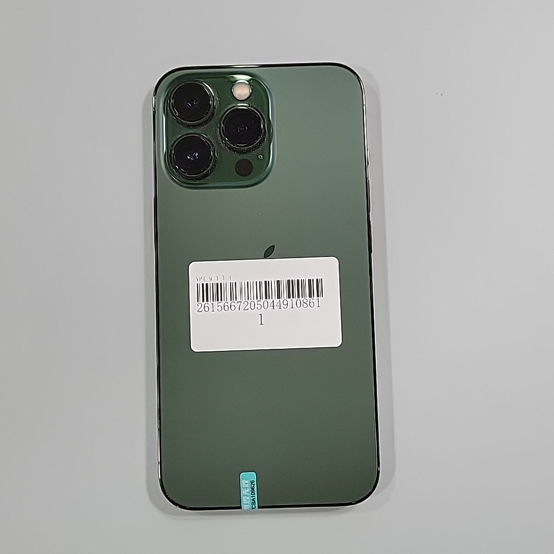 苹果【iPhone 13 Pro】5G全网通 苍岭绿色 256G 国行 95新 