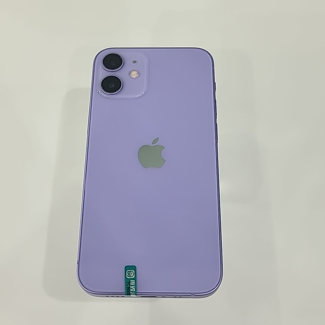 苹果【iPhone 12 mini】5G全网通 紫色 128G 国行 8成新 