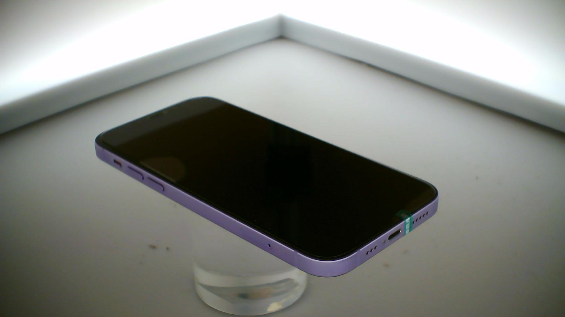 苹果【iPhone 12】5G全网通 紫色 256G 国行 9成新 