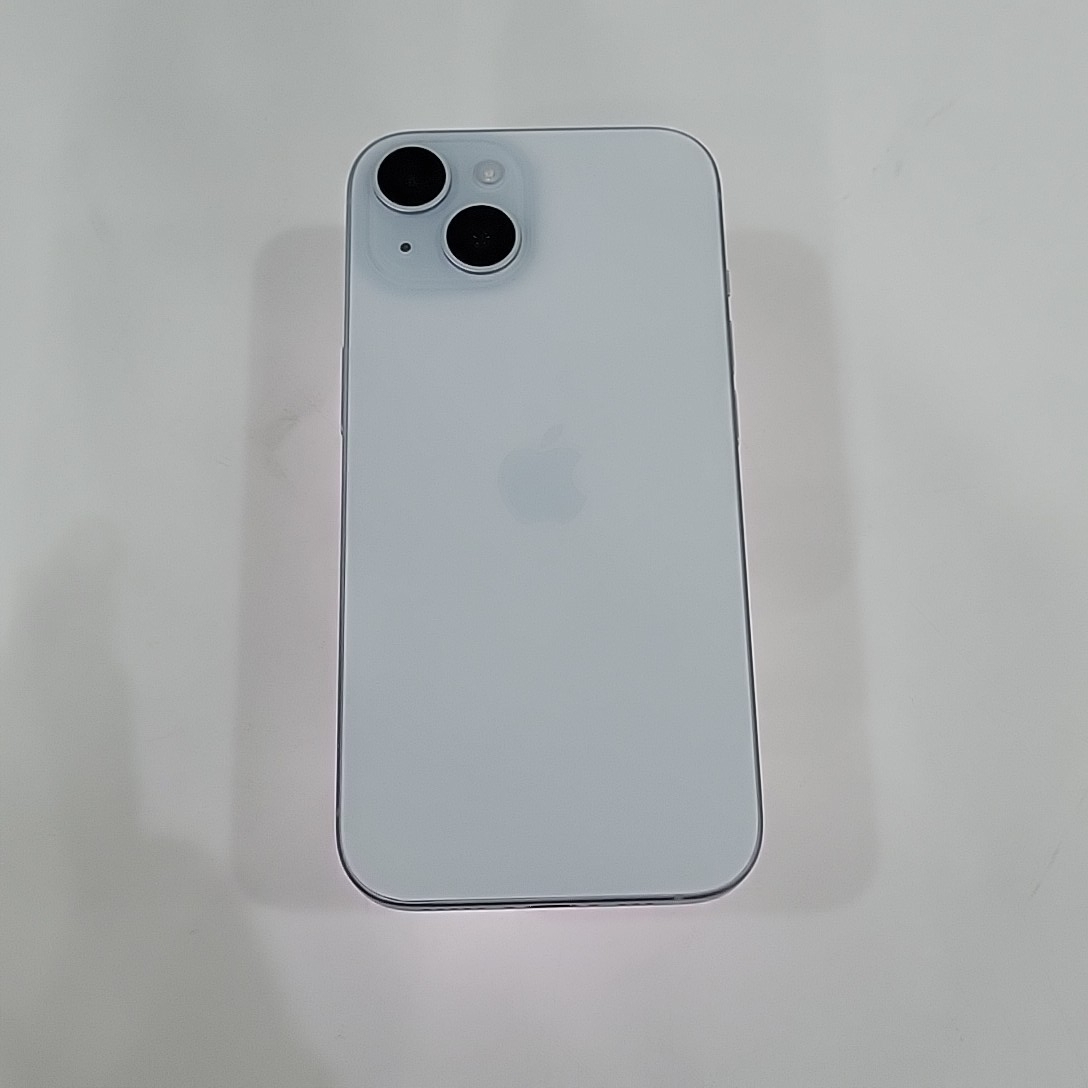 苹果【iPhone 15】5G全网通 蓝色 512G 国行 95新 