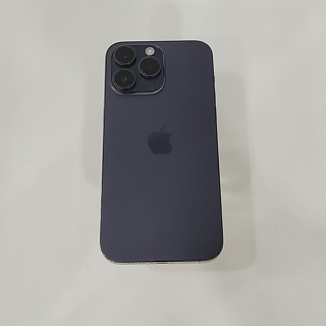 苹果【iPhone 14 Pro Max】5G全网通 暗紫色 256G 国行 8成新 