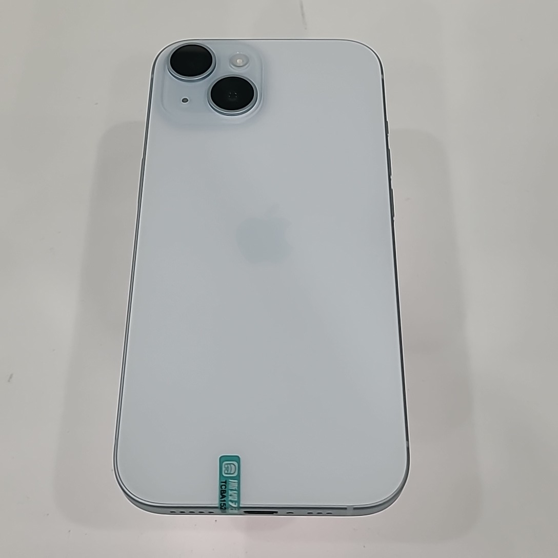 苹果【iPhone 15】5G全网通 蓝色 256G 国行 99新 