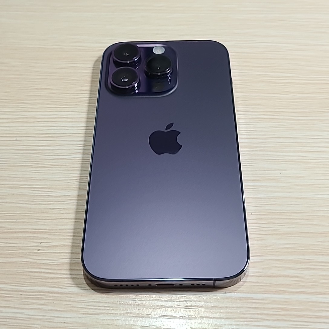 苹果【iPhone 14 Pro】5G全网通 暗紫色 256G 国行 99新 