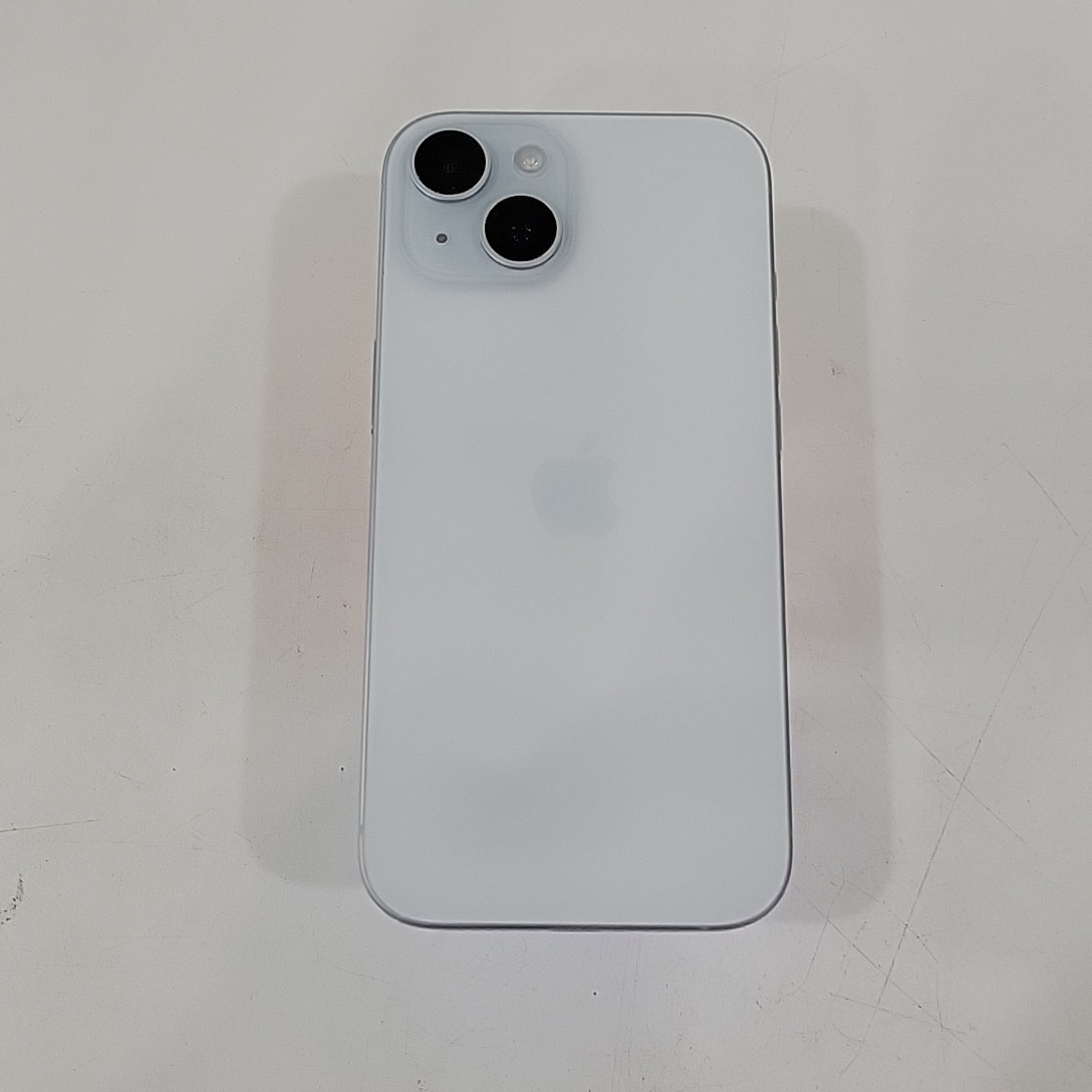 苹果【iPhone 15】5G全网通 蓝色 256G 国行 99新 