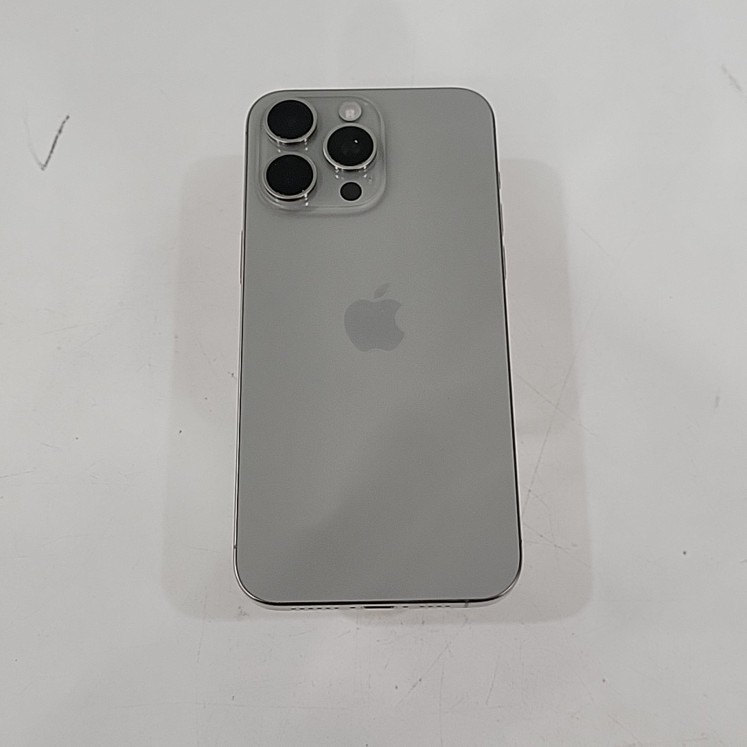 苹果【iPhone 15 Pro Max】5G全网通 原色钛金属 256G 国行 95新 