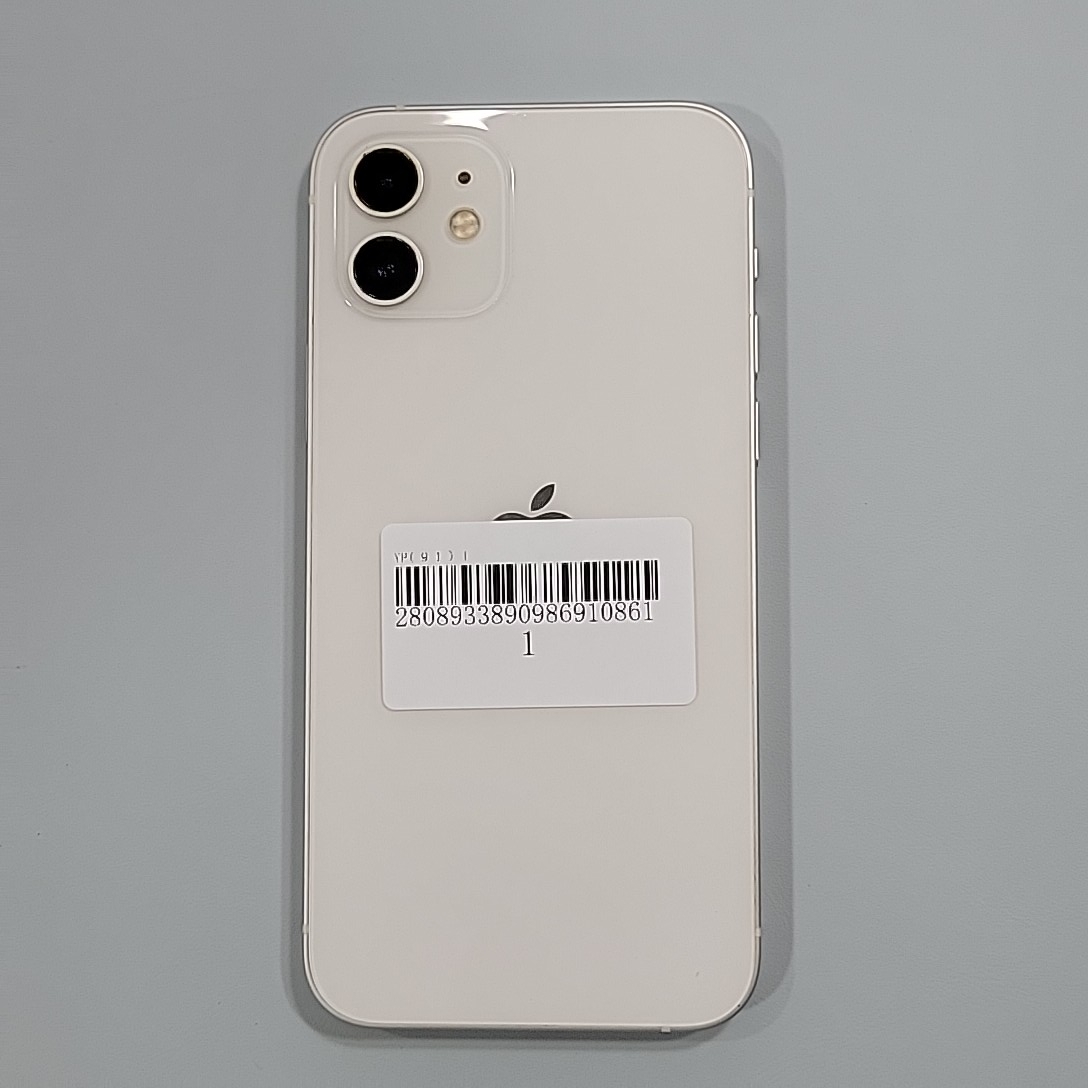 苹果【iPhone 12】5G全网通 白色 128G 国行 9成新 