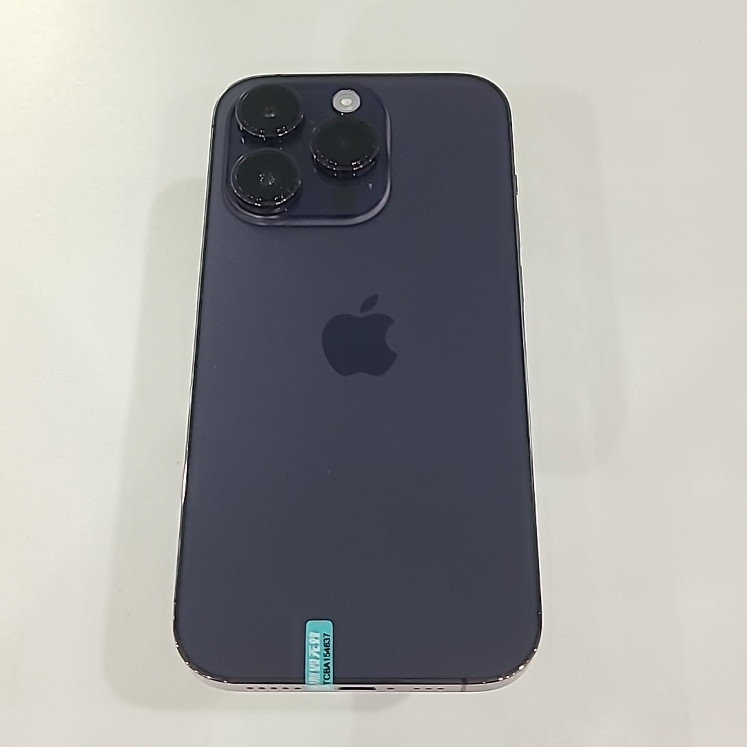 苹果【iPhone 14 Pro】5G全网通 暗紫色 256G 国行 9成新 