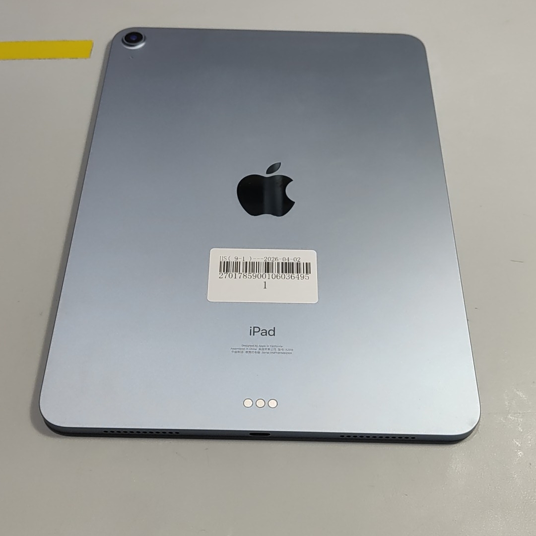 苹果【iPad Air4 10.9英寸 20款】WIFI版 天蓝色 256G 国行 8成新 