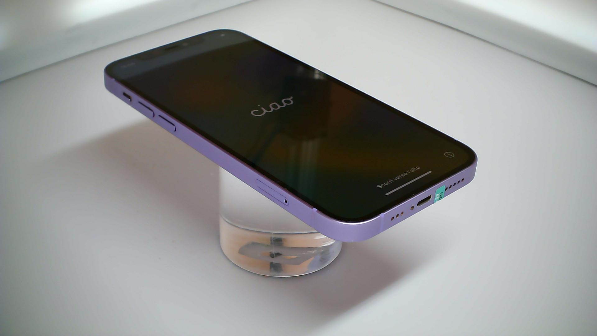 苹果【iPhone 12】5G全网通 紫色 128G 国行 95新 