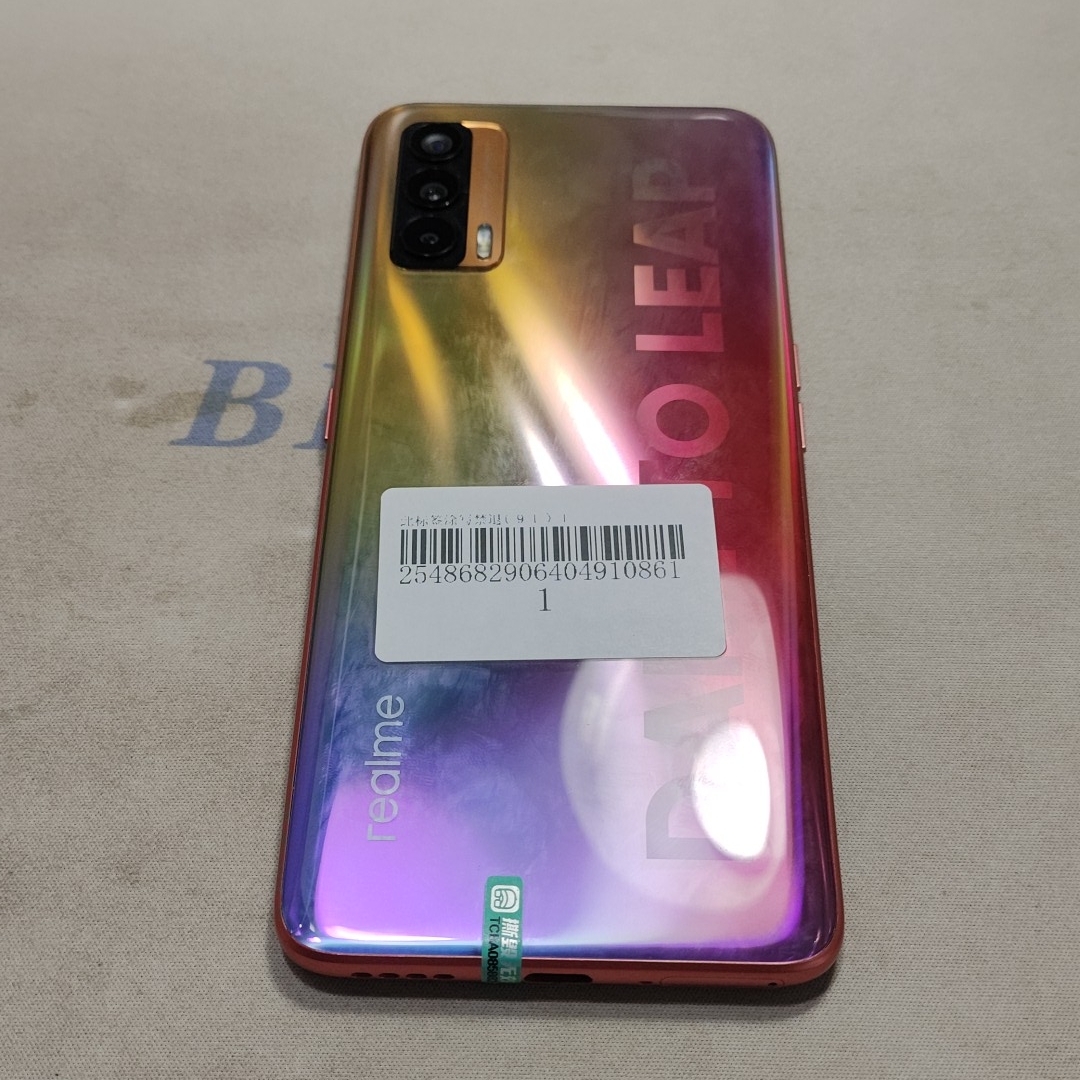 realme【真我 V15】5G全网通 锦鲤色 6G/128G 国行 95新 