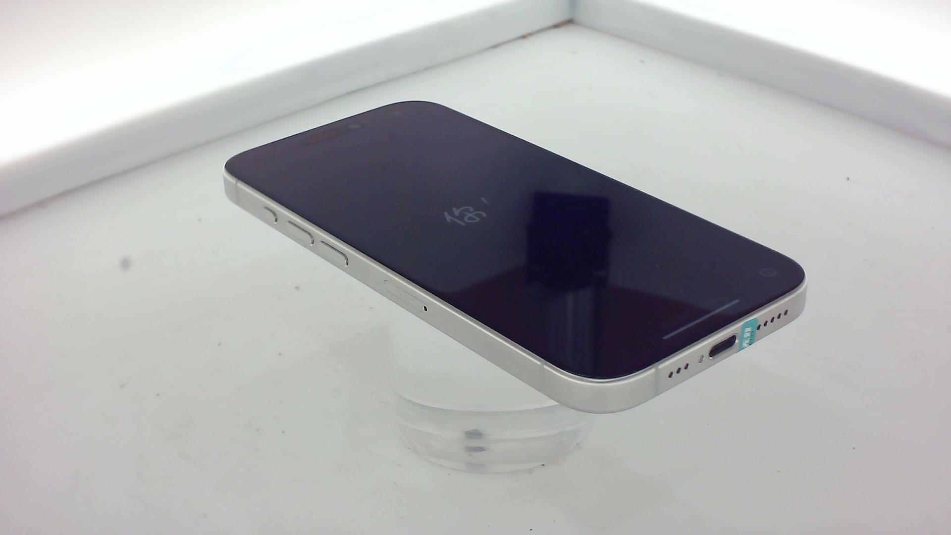 苹果【iPhone 15 Pro】5G全网通 白色钛金属 128G 国行 99新 
