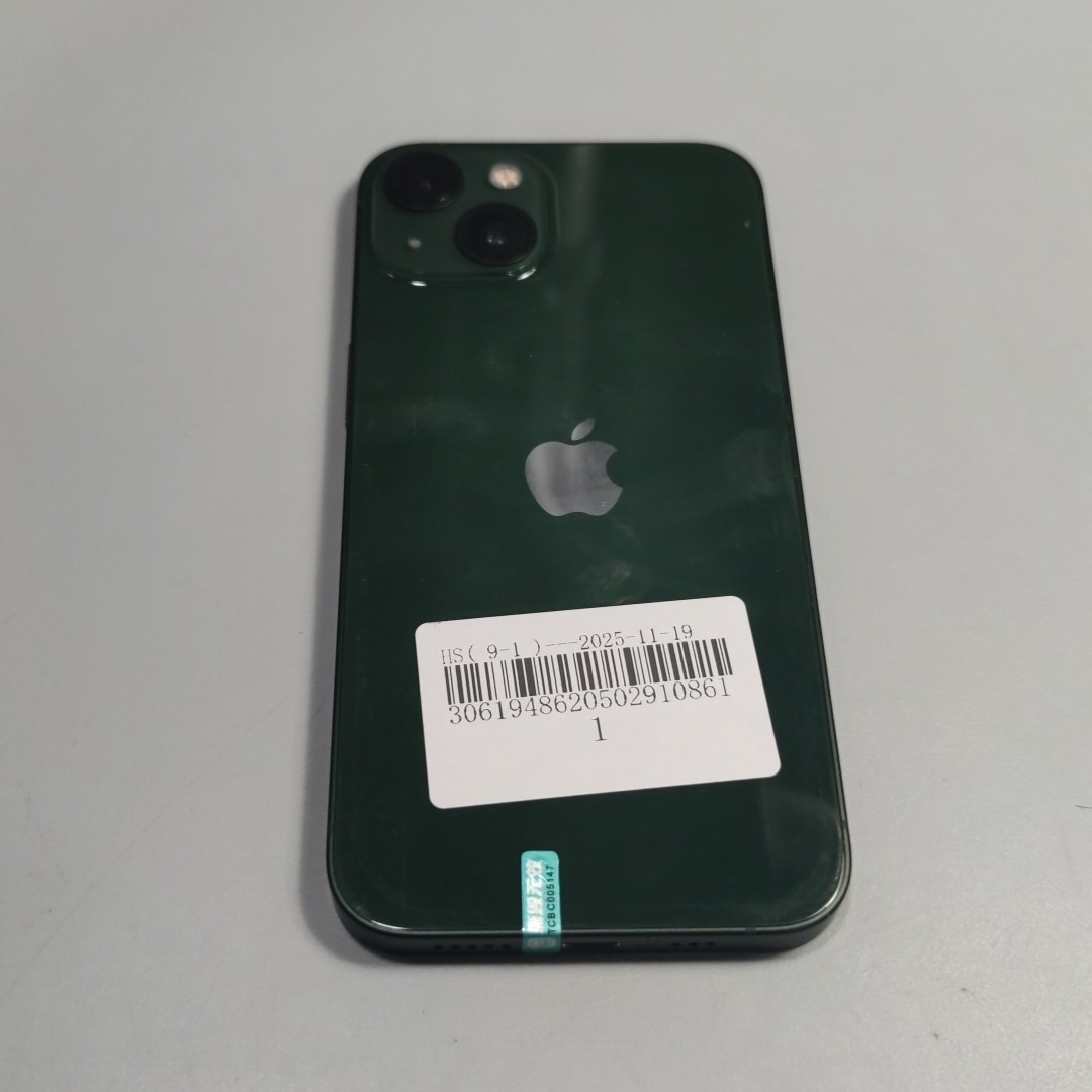 苹果【iPhone 13】5G全网通 绿色 256G 国行 8成新 