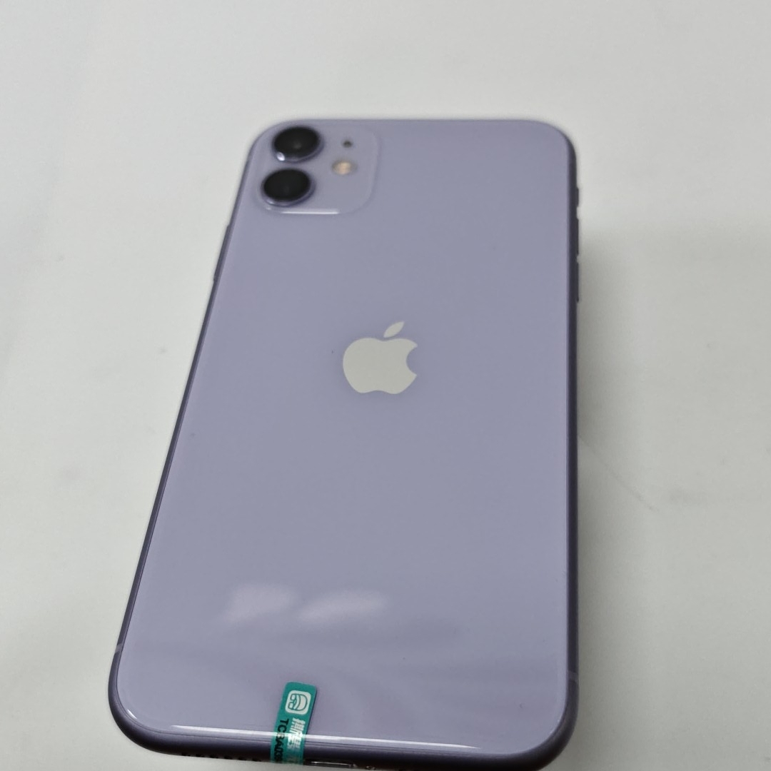 苹果【iPhone 11】紫色 128G 国行 9成新 