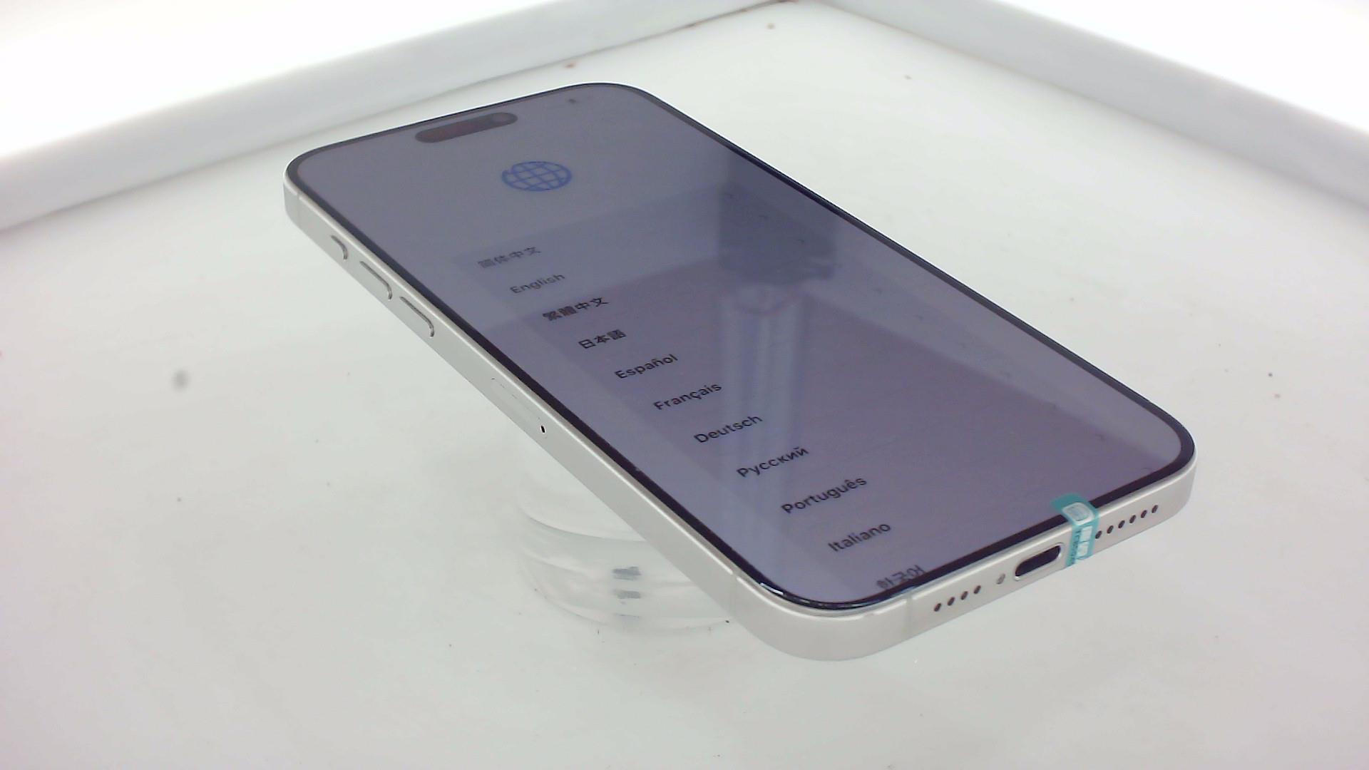 苹果【iPhone 15 Pro Max】5G全网通 白色钛金属 256G 国行 99新 